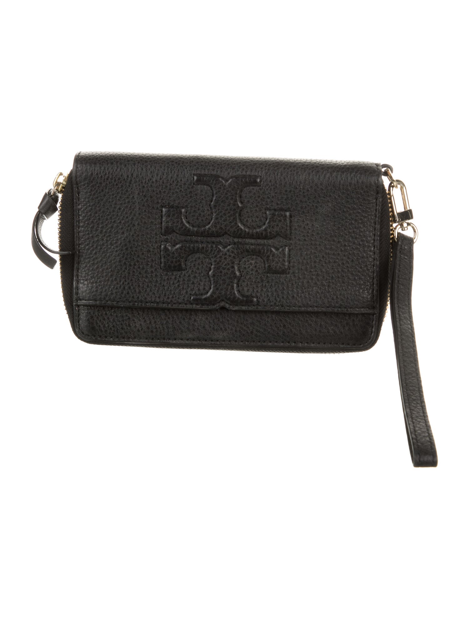 Tory Burch Leather Wristlet