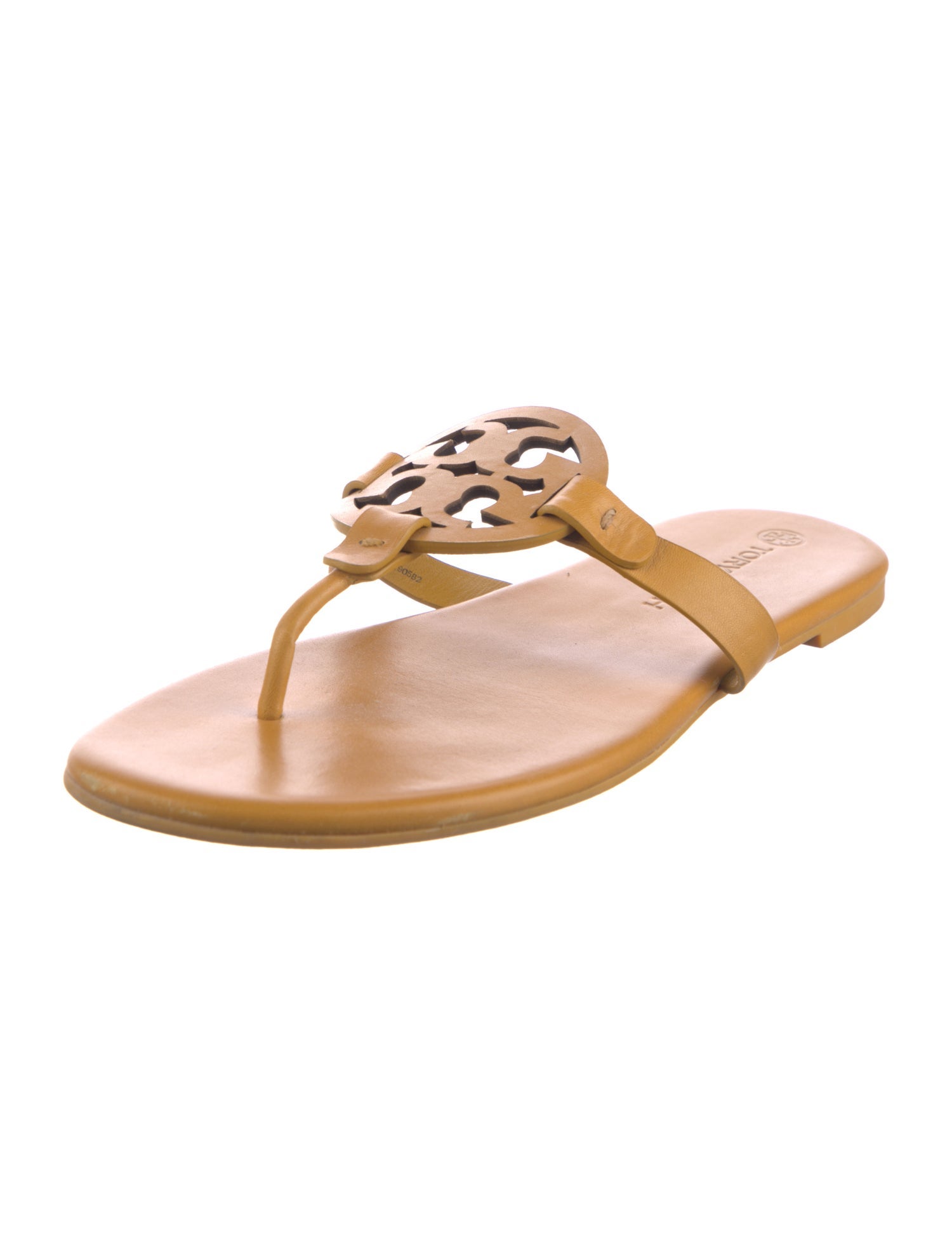 Tory Burch Leather Slides