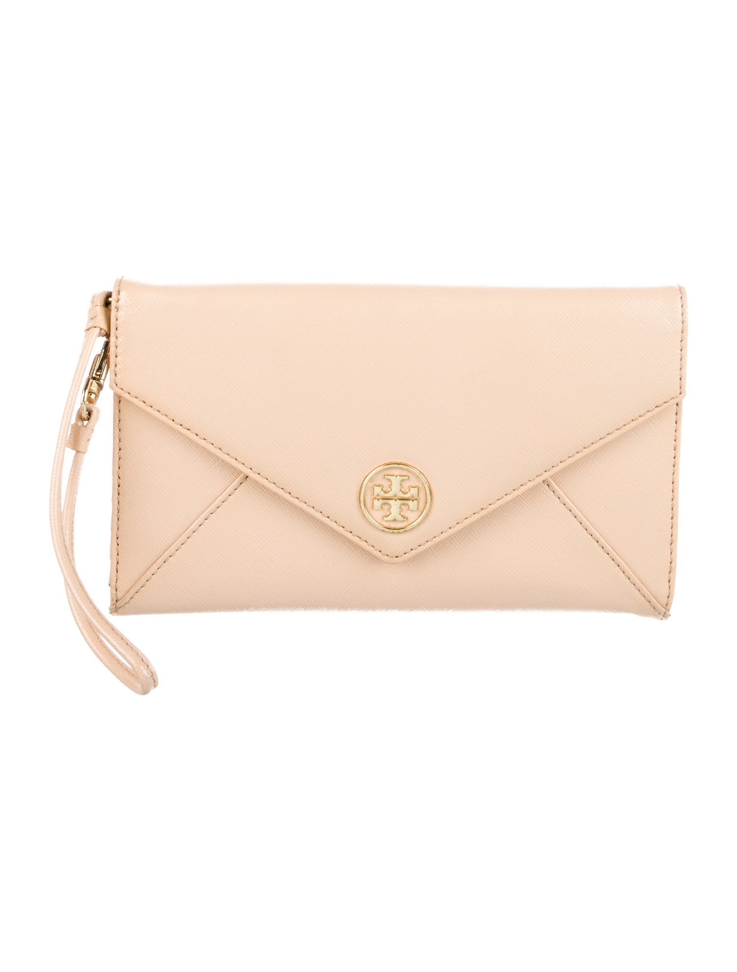 Tory Burch Leather Wristlet