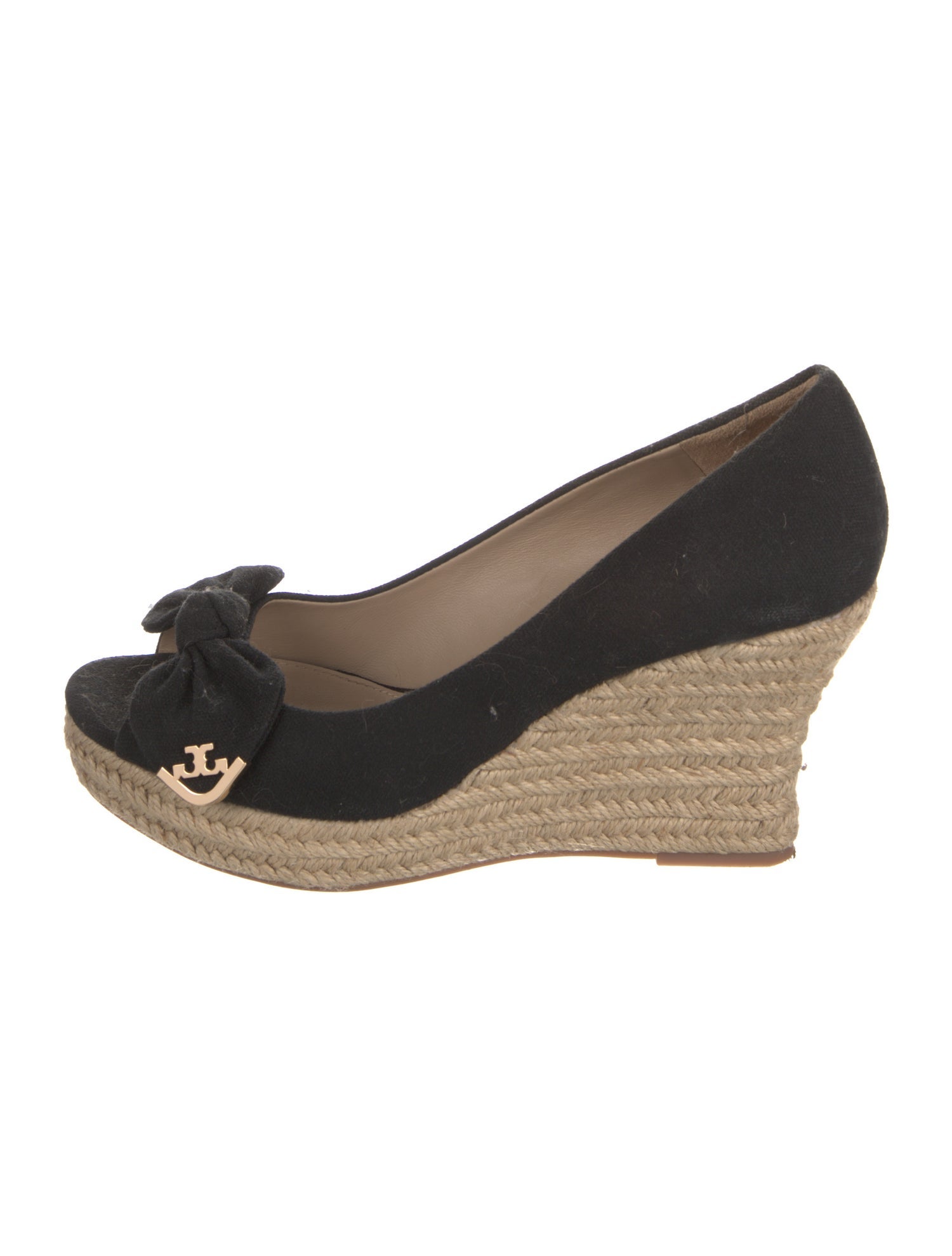 Tory Burch Bow Accents Espadrilles
