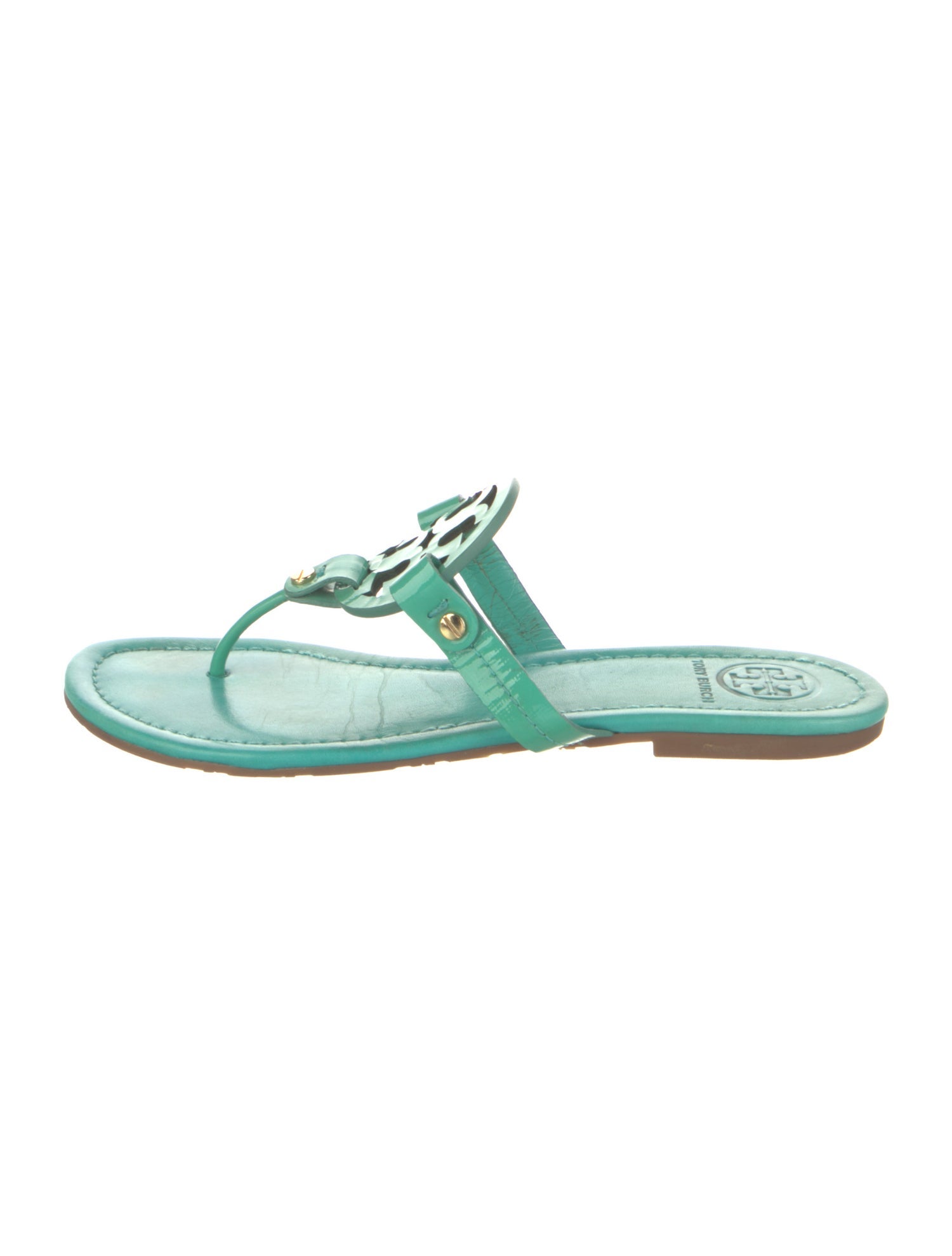Tory Burch Leather Flip Flops