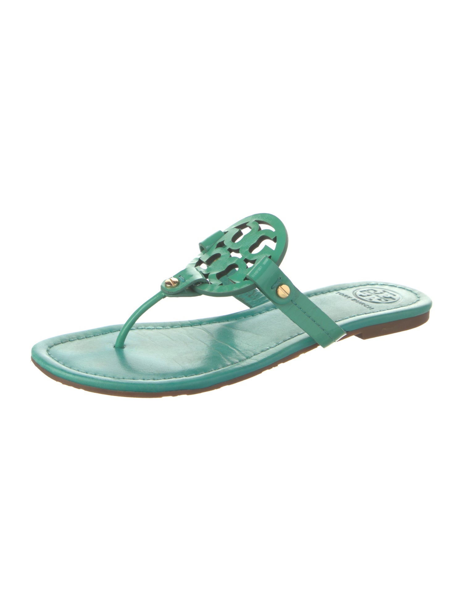 Tory Burch Leather Flip Flops