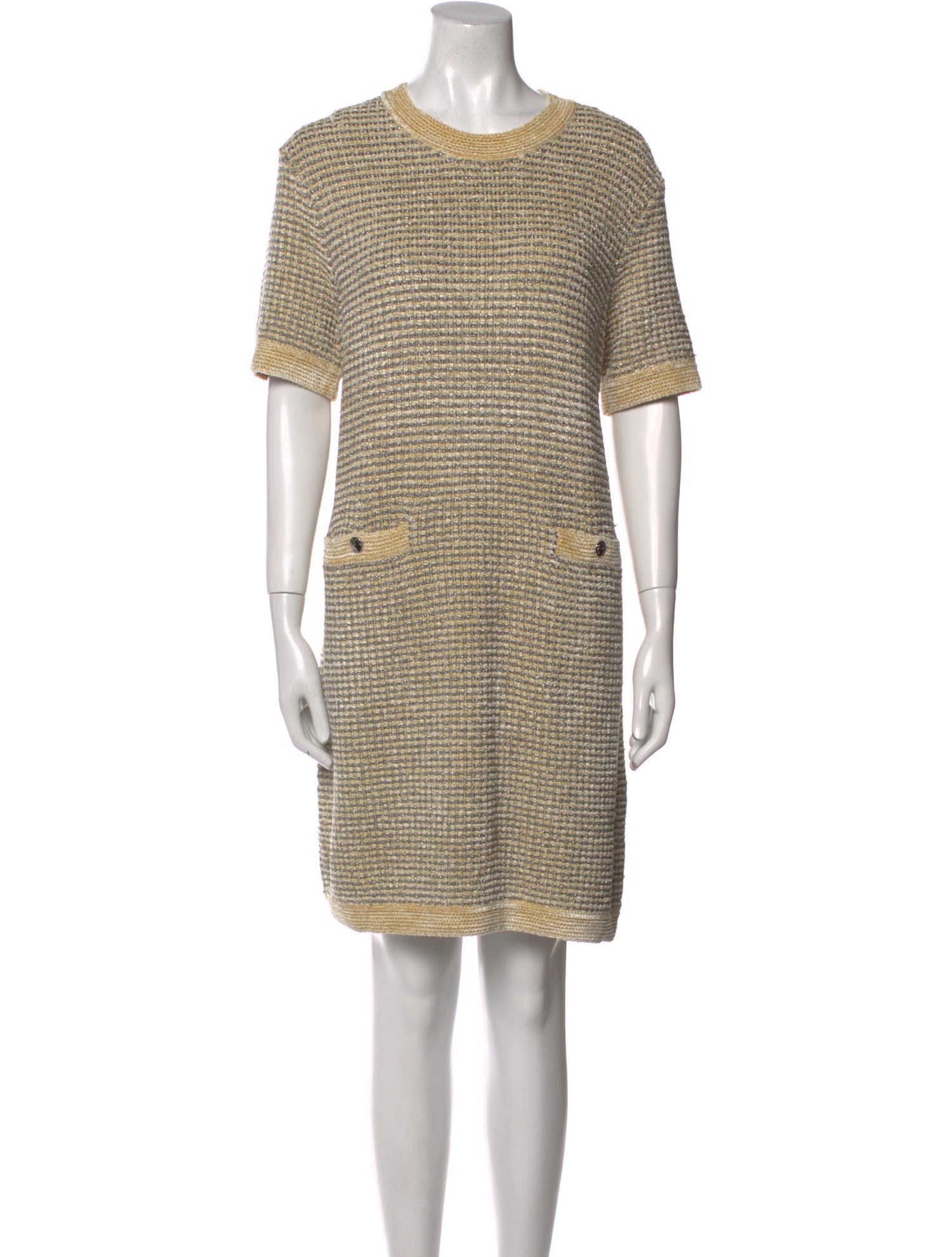 Tory Burch Crew Neck Mini Dress