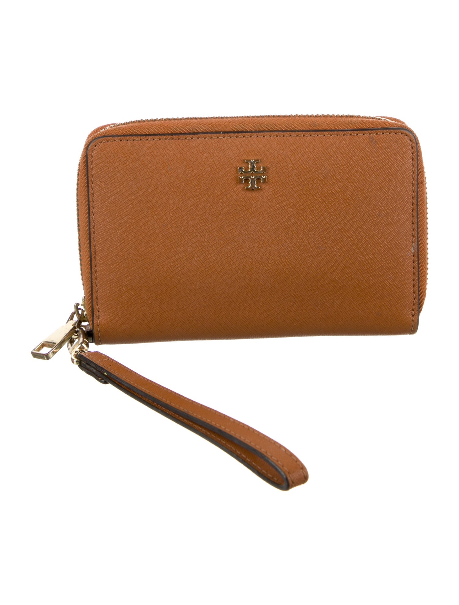 Tory Burch Leather Wristlet