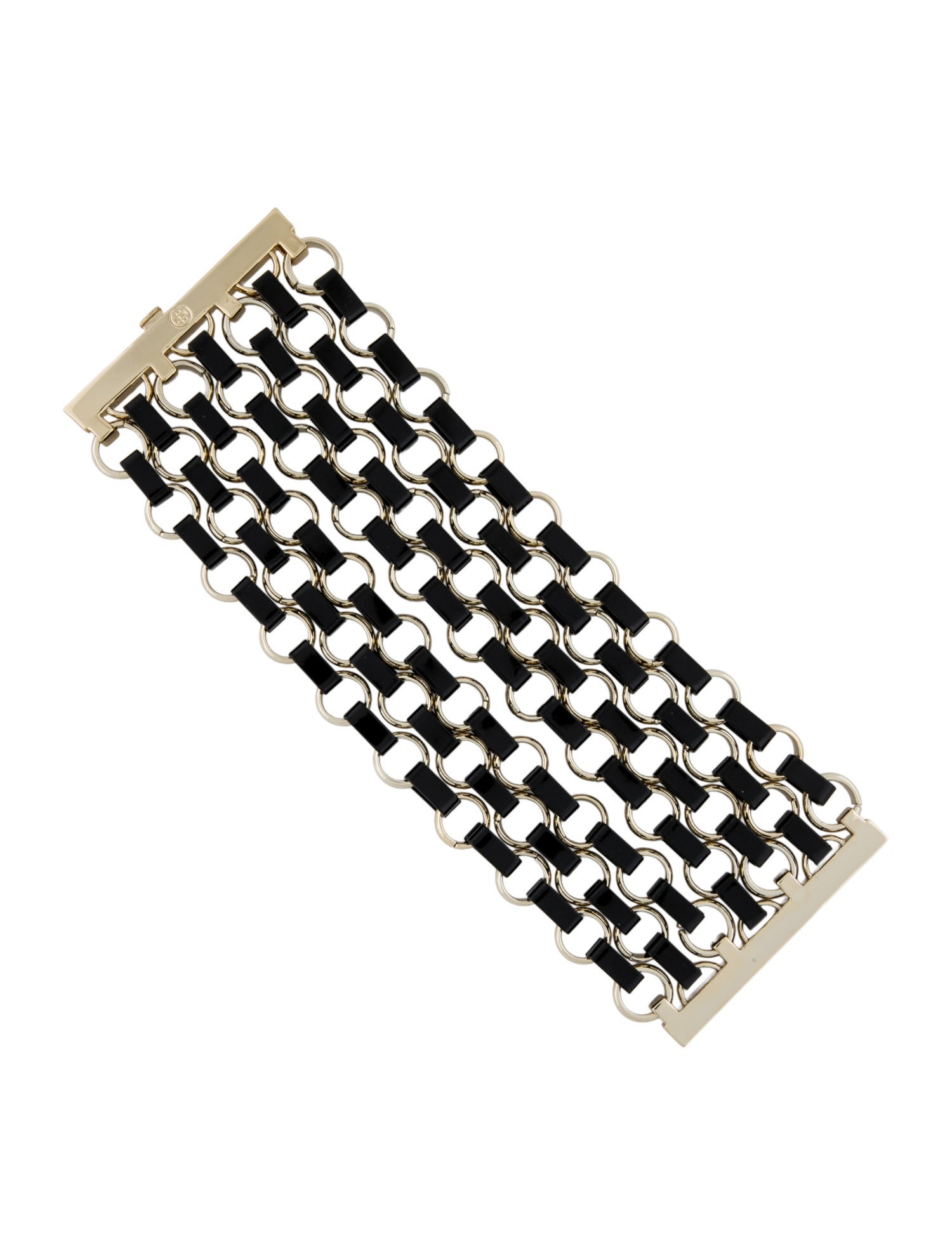 Tory Burch Enamel Aselma Link Bracelet