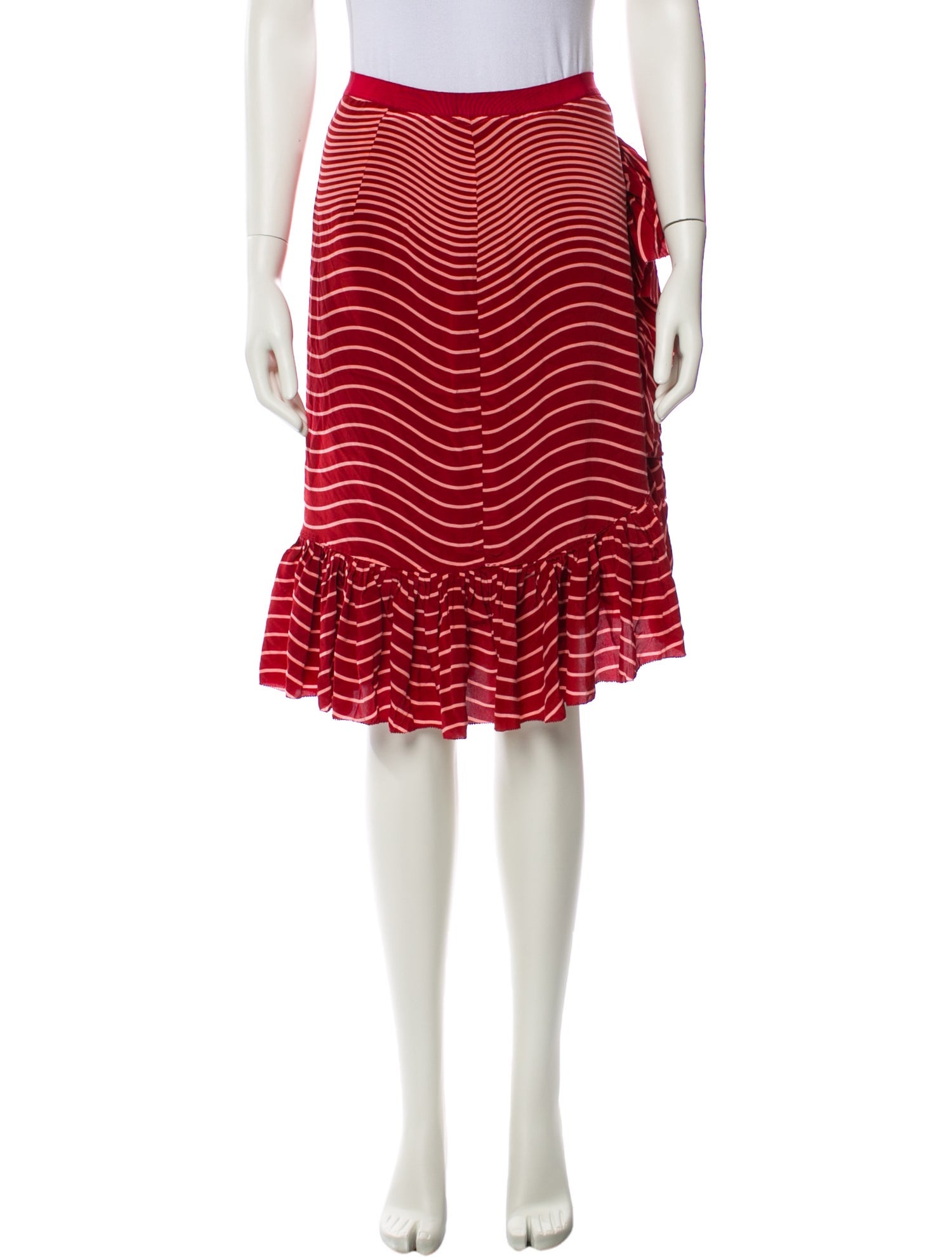 Tory Burch Silk Knee-Length Skirt