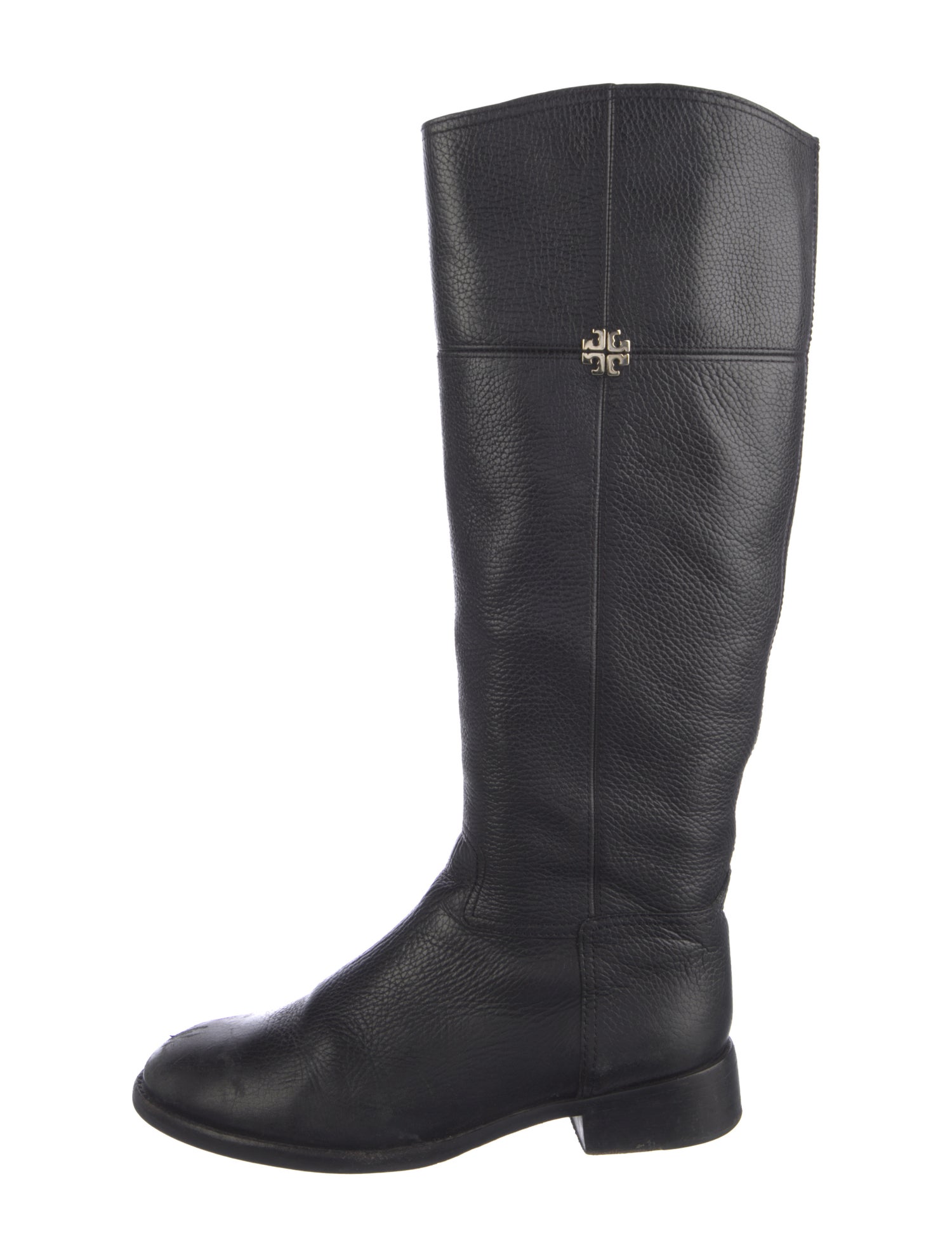 Tory Burch Leather Riding Boots