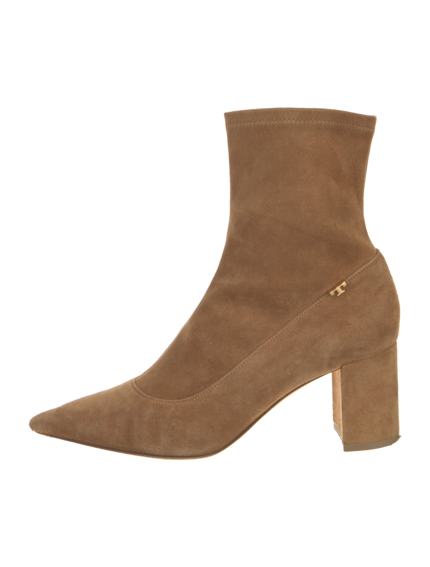 Tory Burch Suede Sock Boots
