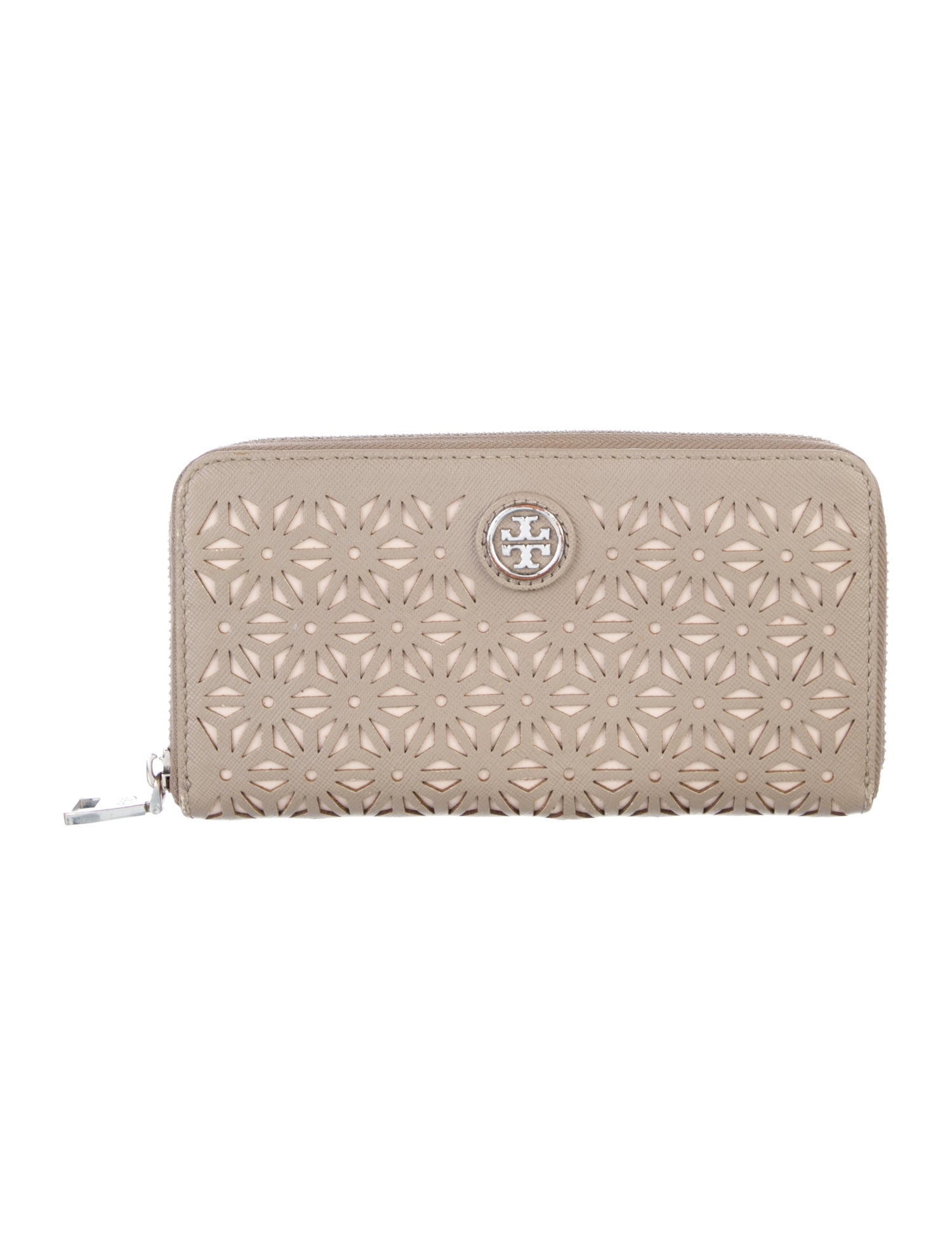 Tory Burch Leather Patterned Continental Wallet