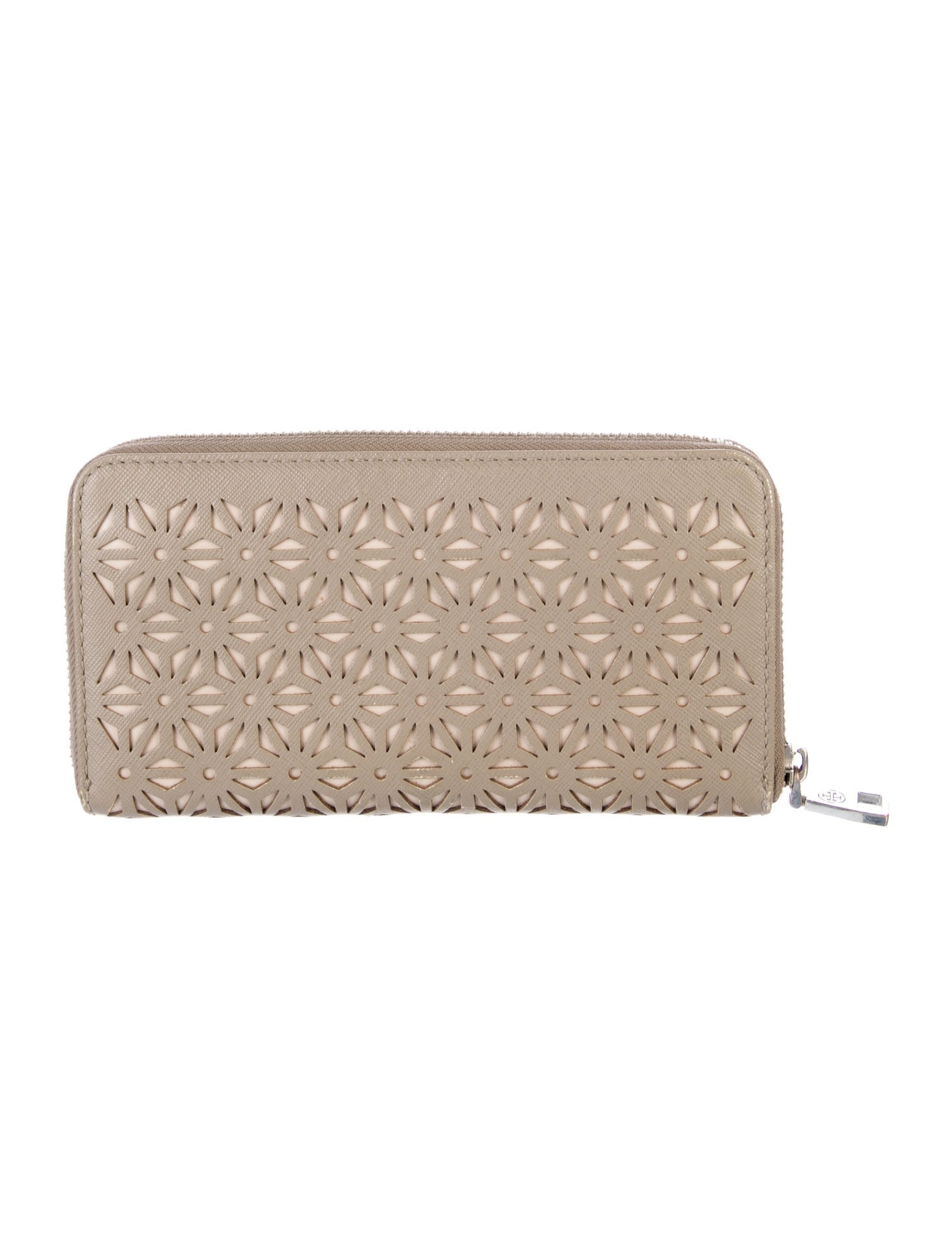 Tory Burch Leather Patterned Continental Wallet