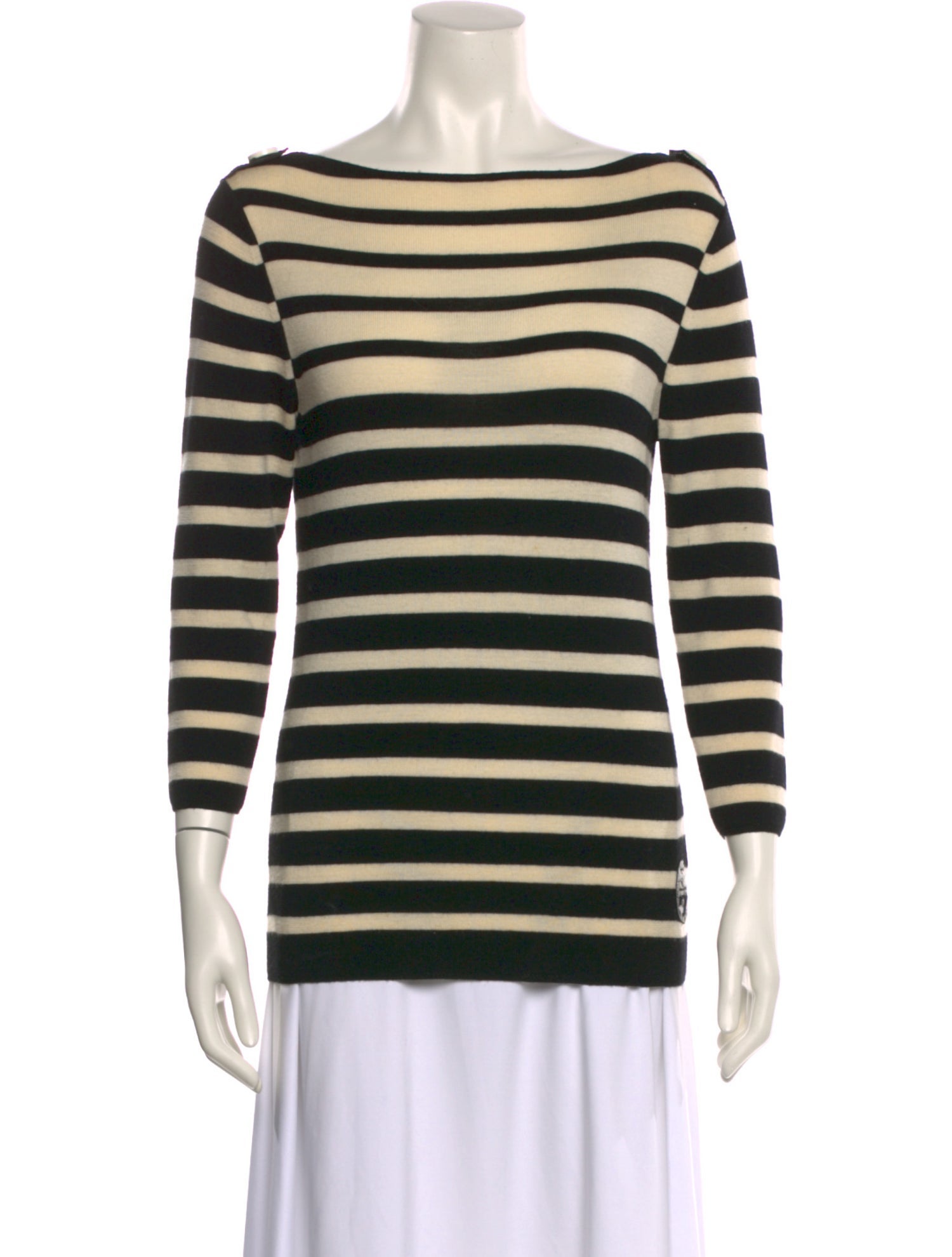 Tory Burch Wool Striped Sweater