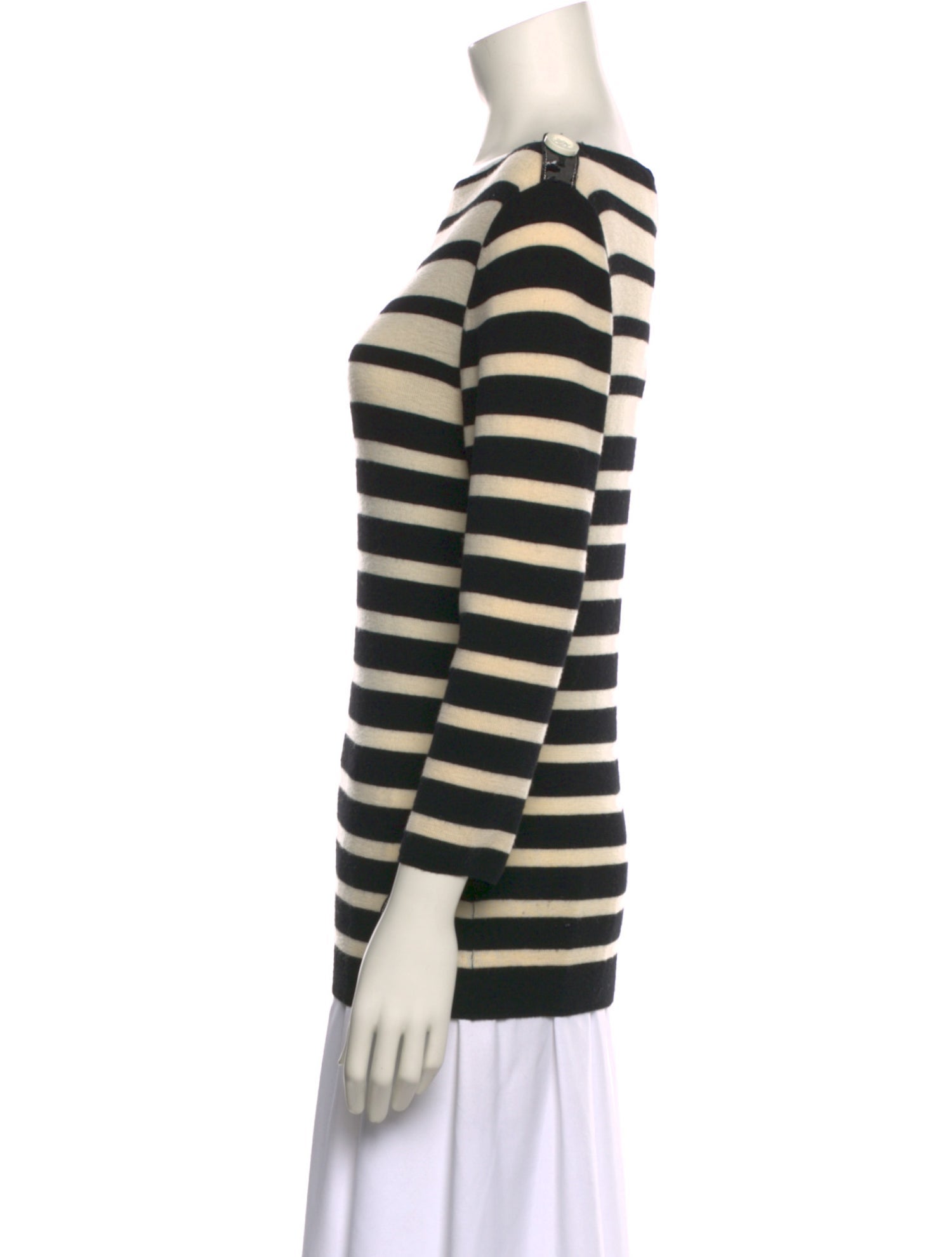 Tory Burch Wool Striped Sweater