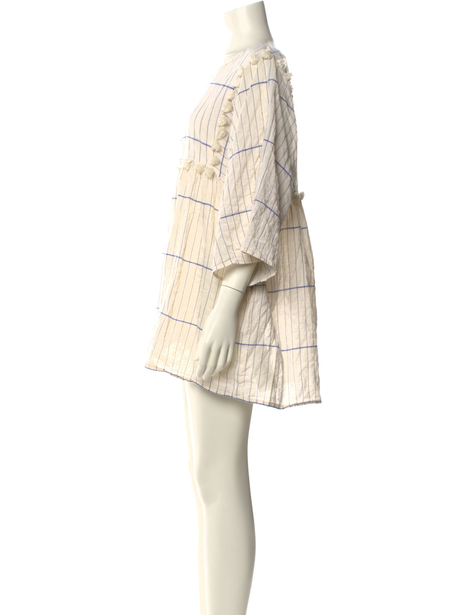 Tory Burch Striped Mini Dress