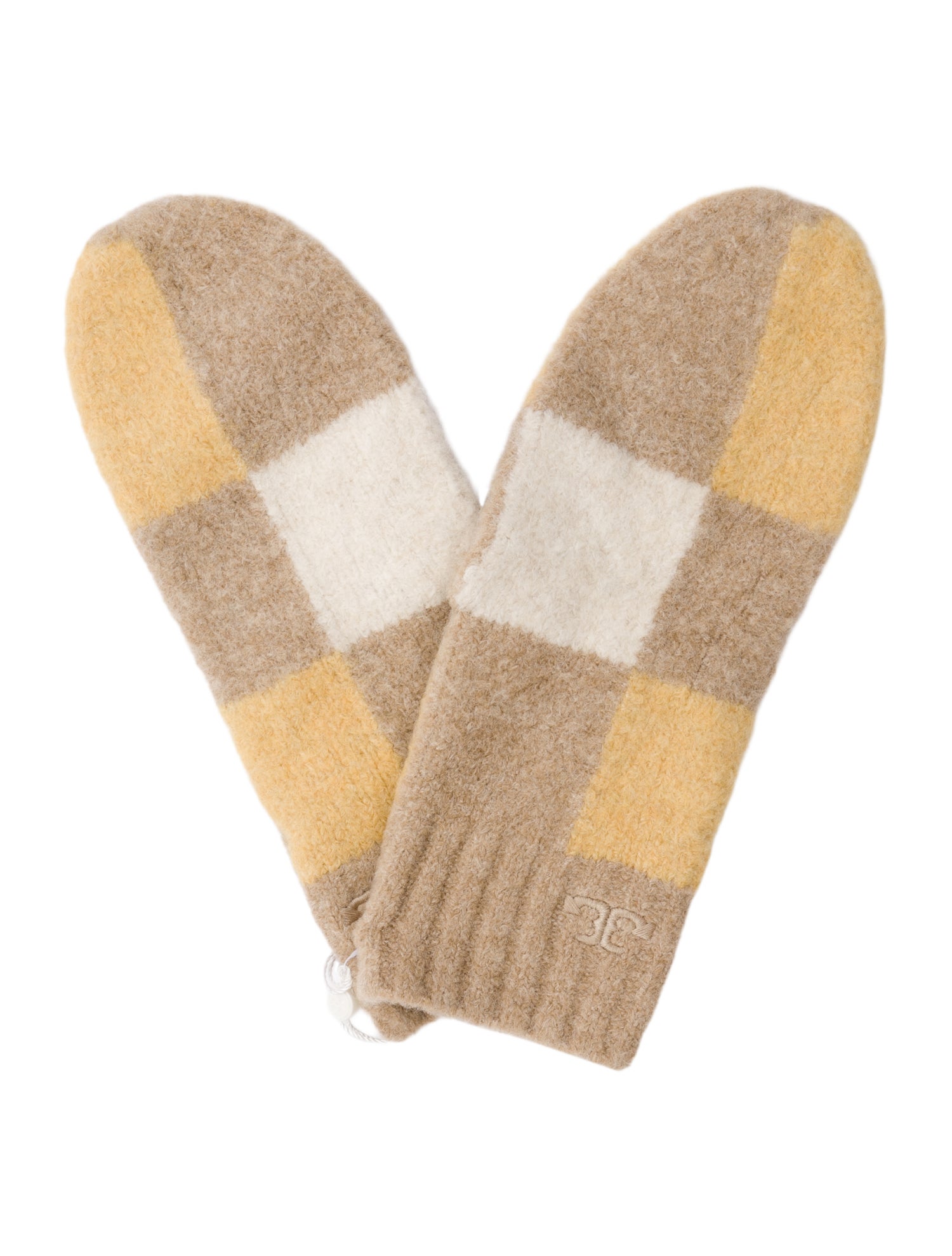 Tory Burch Patterned Mittens w/Tags