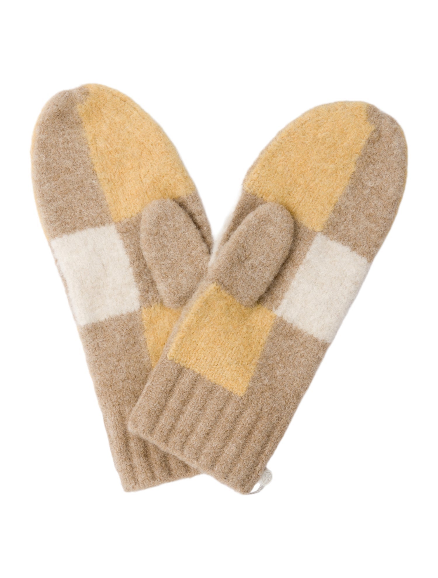 Tory Burch Patterned Mittens w/Tags
