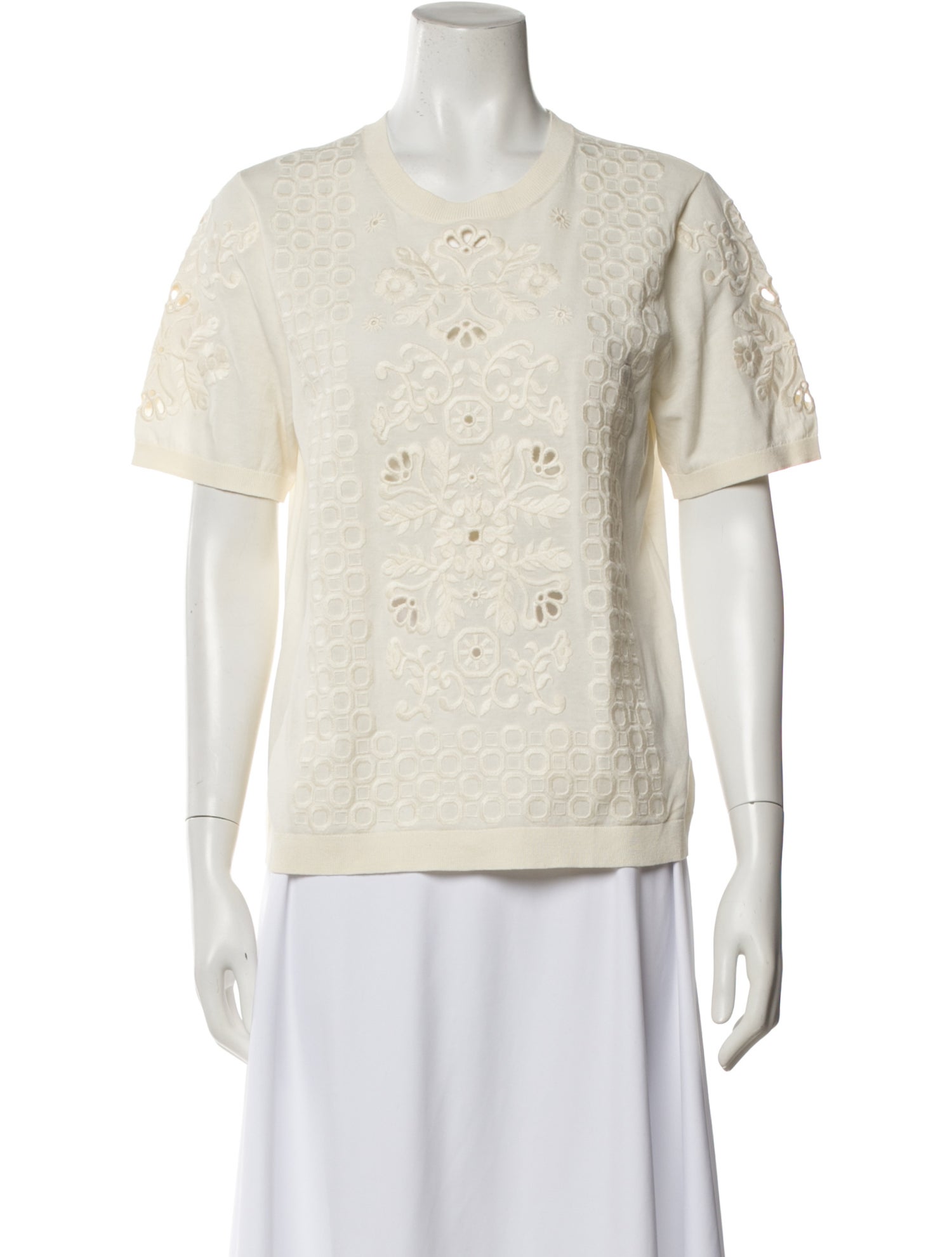 Tory Burch Scoop Neck Sweater