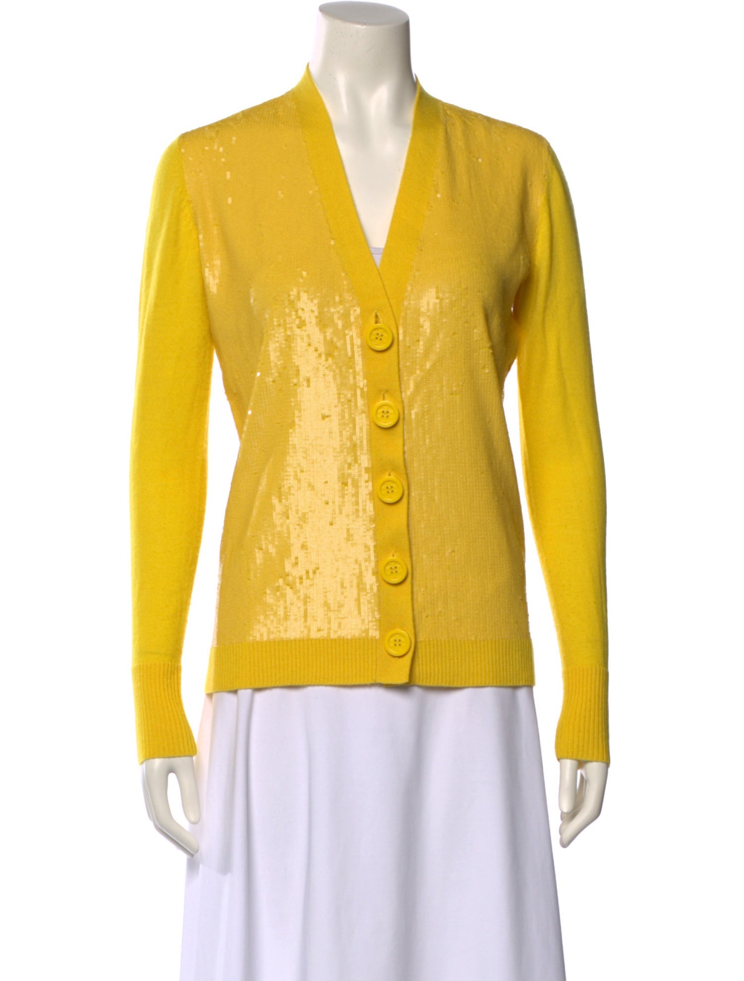 Tory Burch Wool V-Neck Sweater