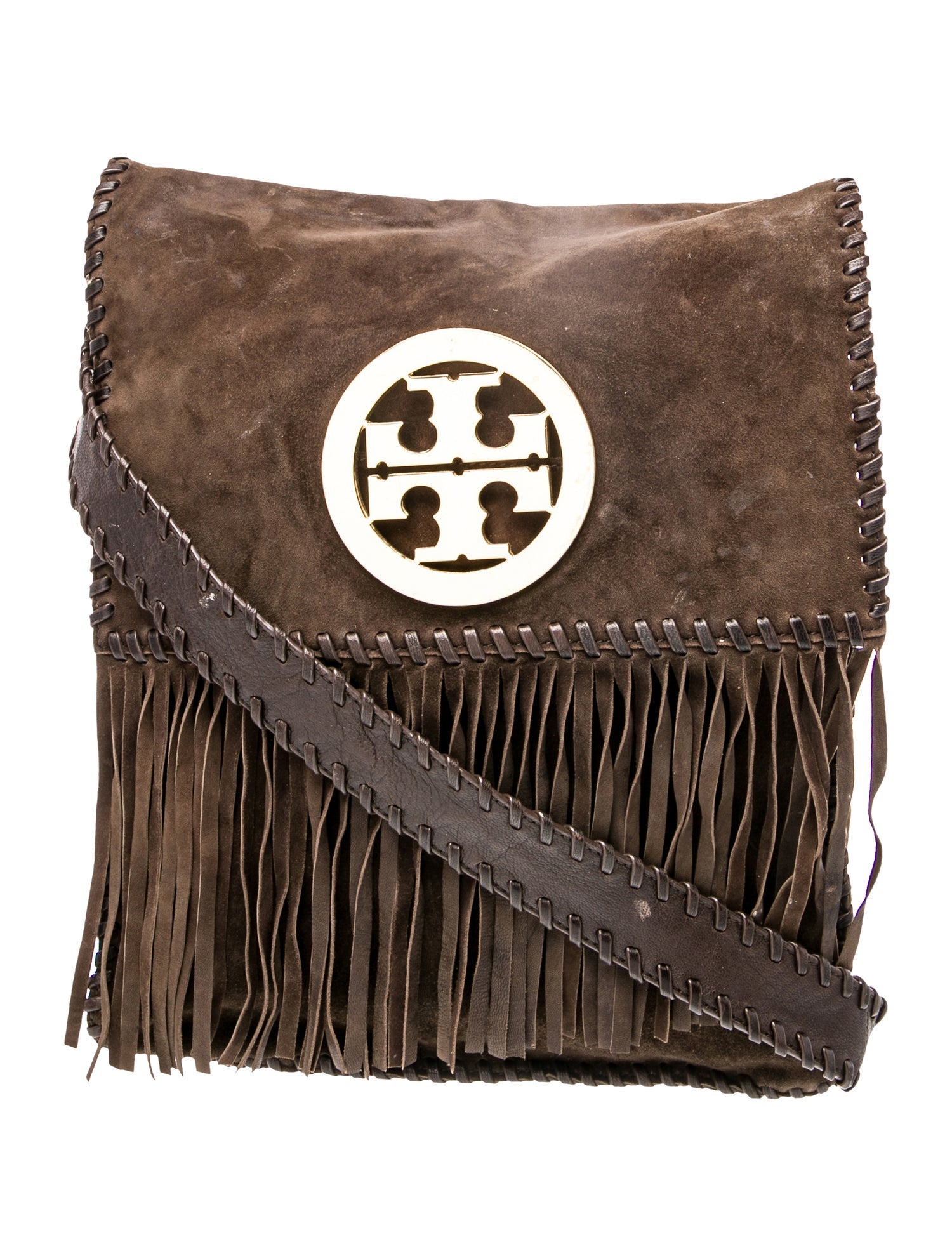 Tory Burch Suede Crossbody Bag