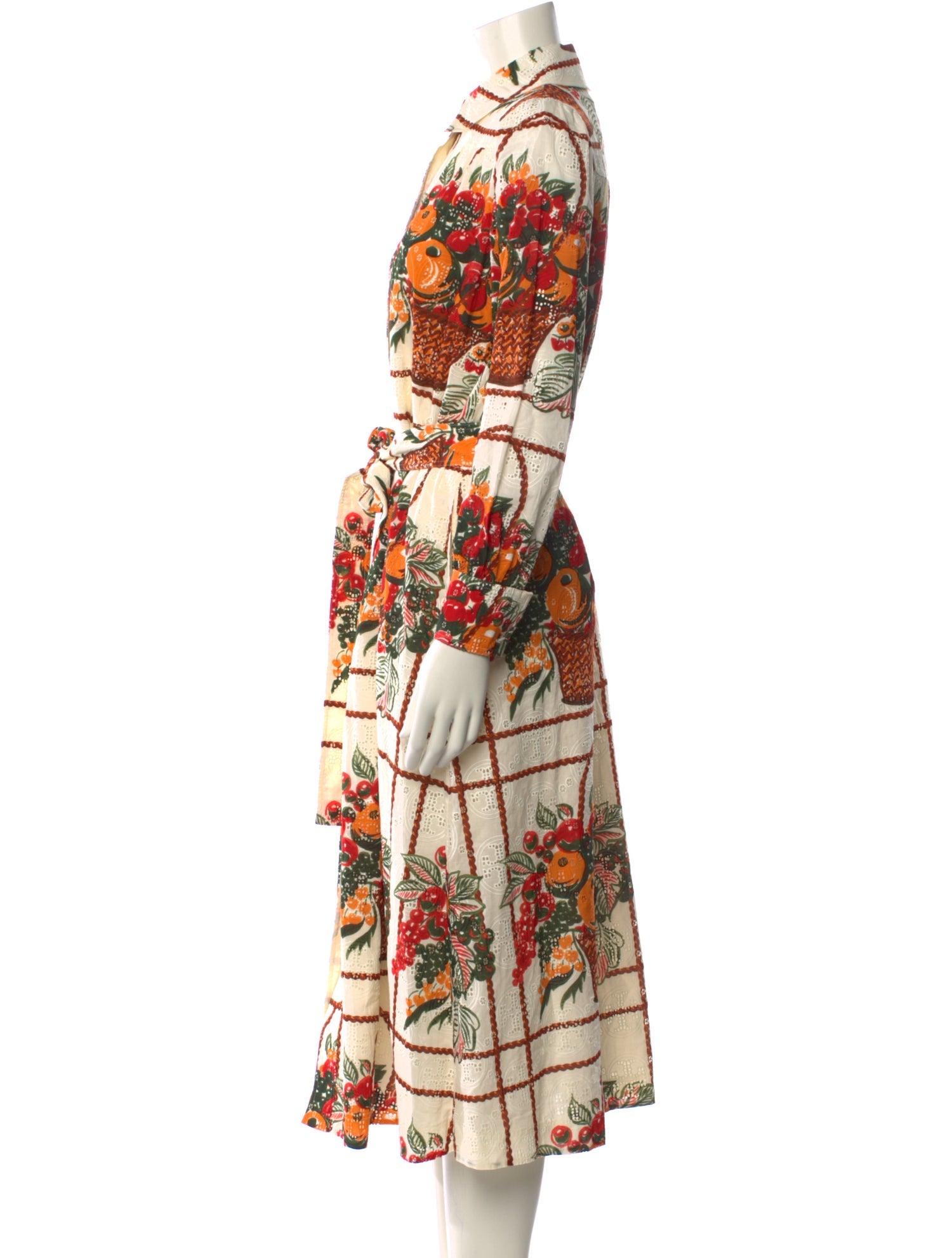 Tory Burch Printed Midi Length Dress