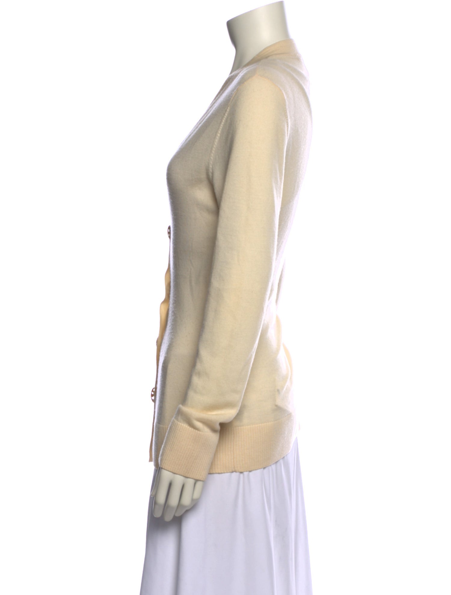 Tory Burch Merino Wool V-Neck Sweater