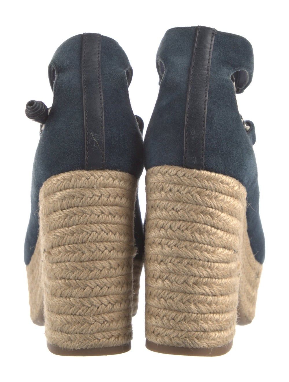 Tory Burch Suede Colorblock Pattern Espadrilles - image 4