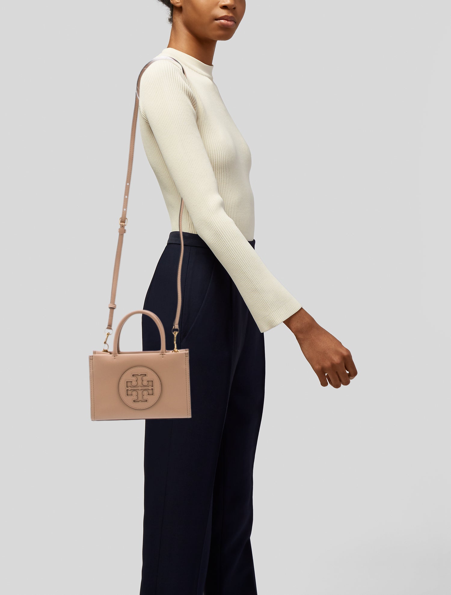 Tory Burch Leather Top Handle Bag
