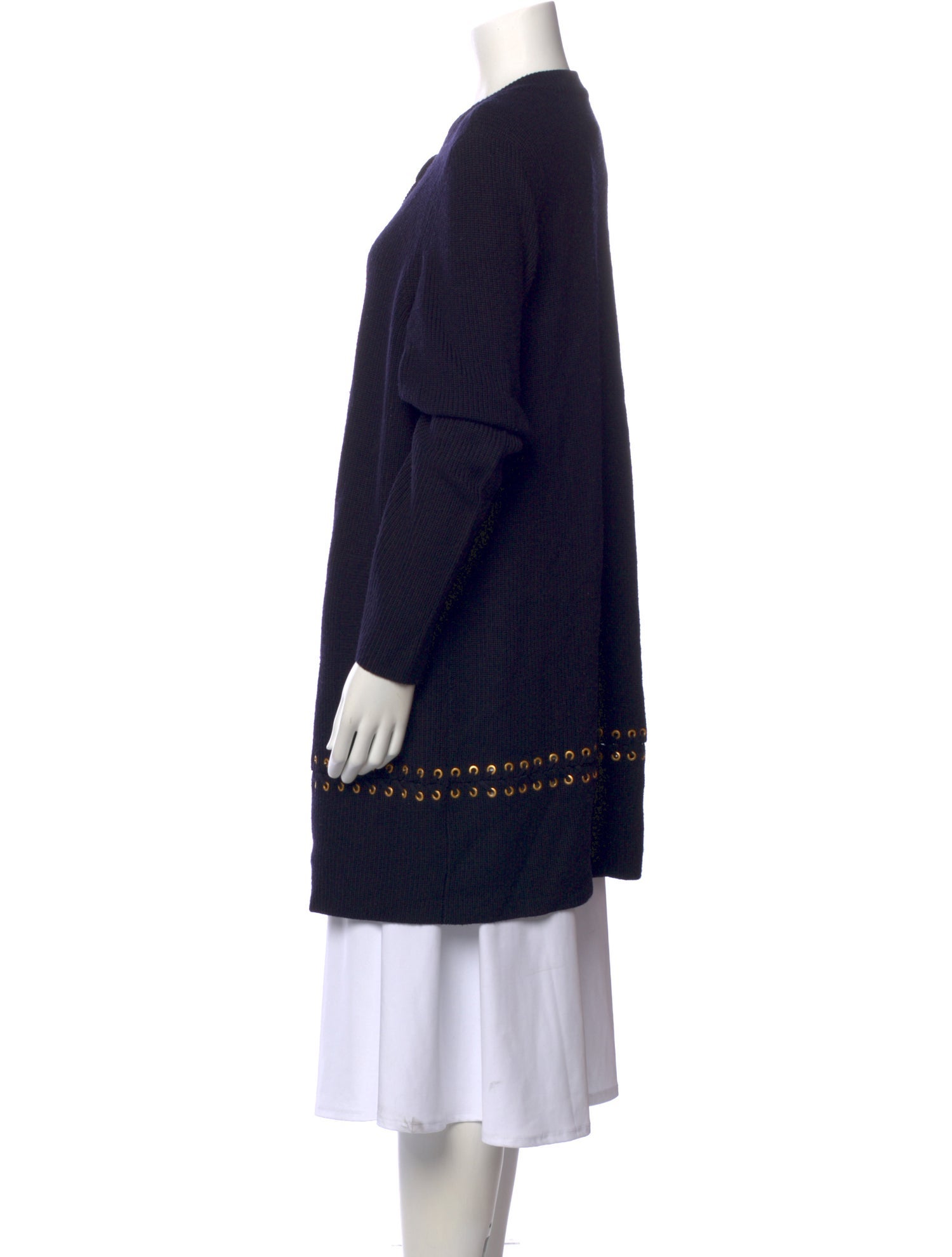 Tory Burch Merino Wool Crew Neck Sweater