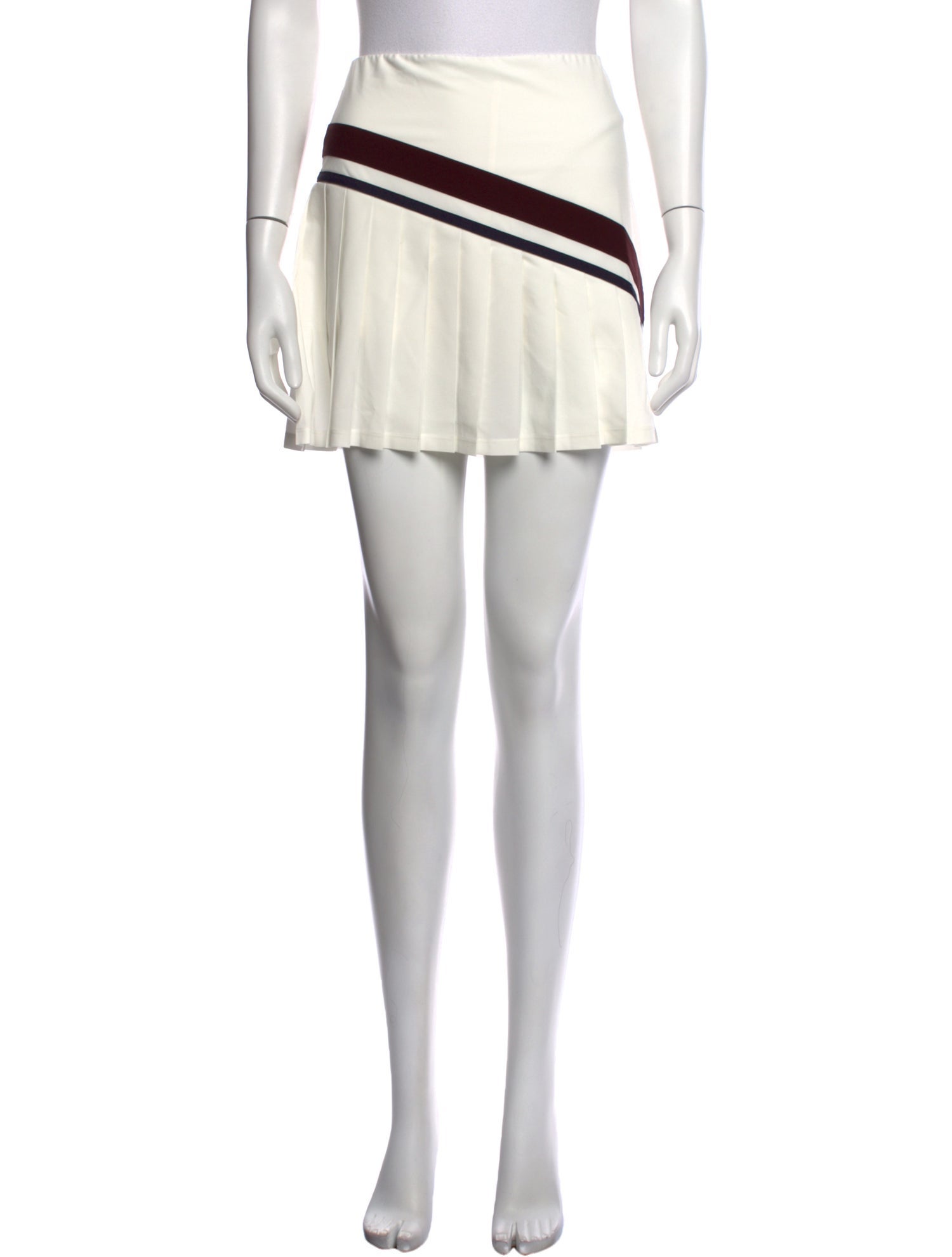 Tory Burch Colorblock Pattern Mini Skirt
