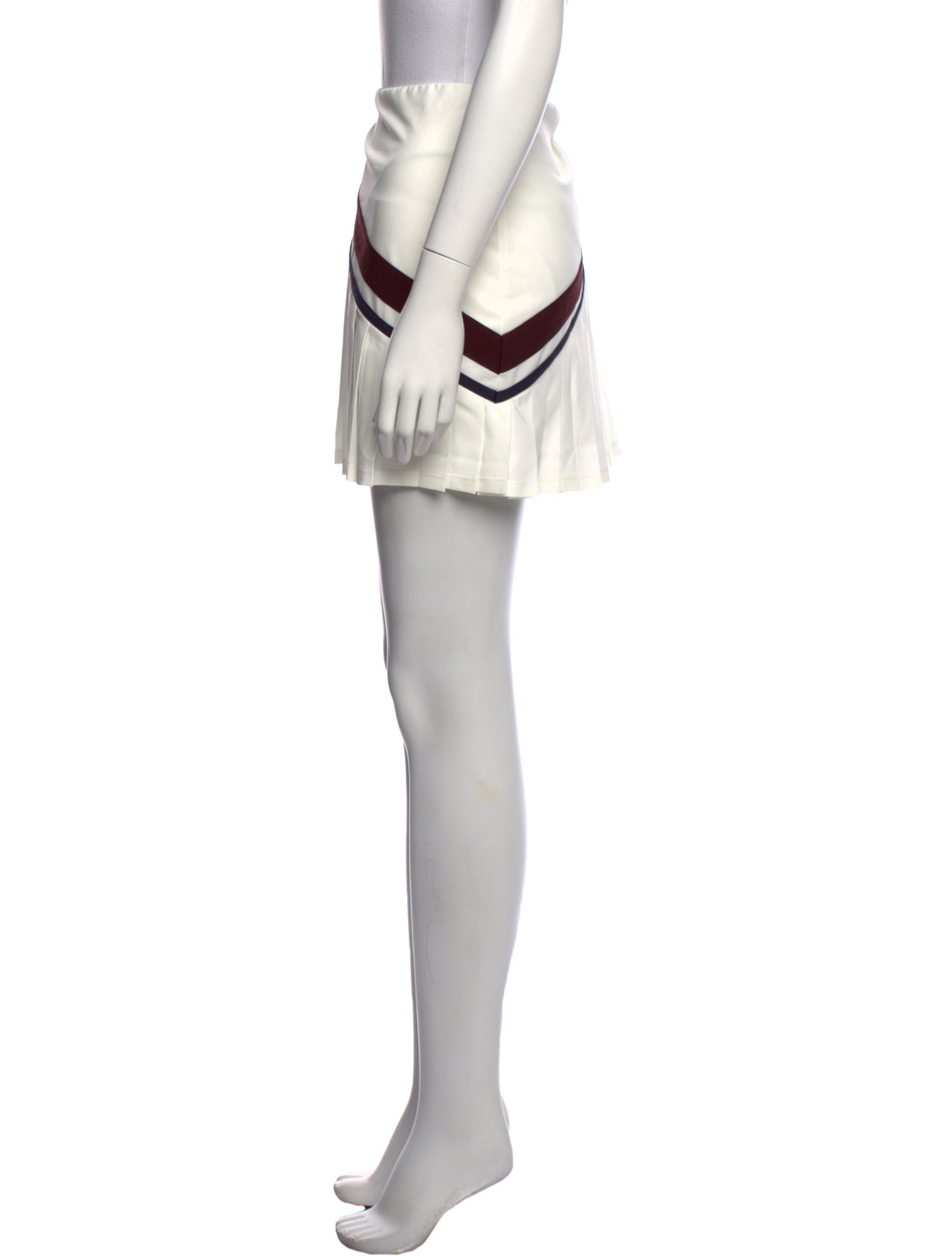 Tory Burch Colorblock Pattern Mini Skirt