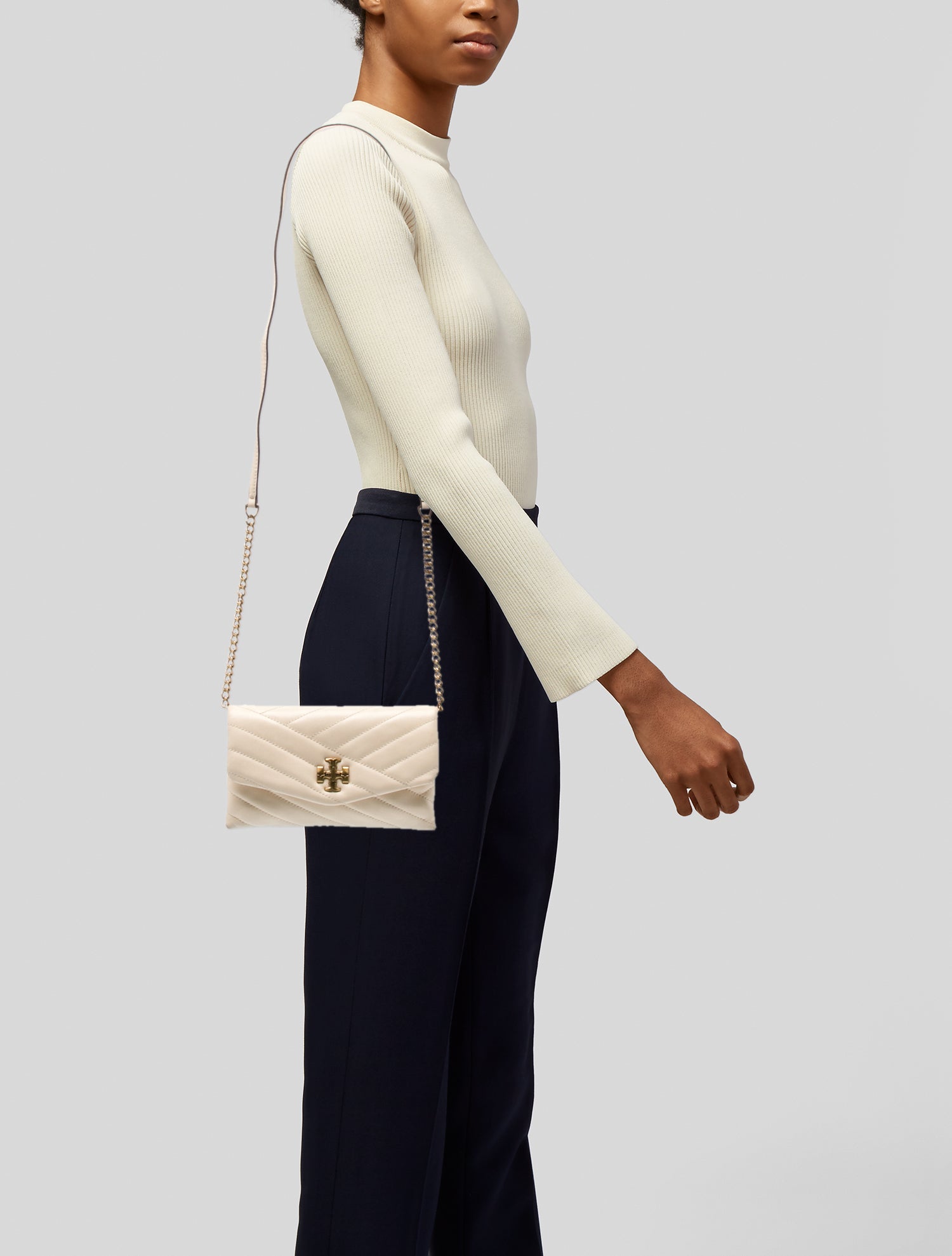 Tory Burch Chevron Crossbody Bag