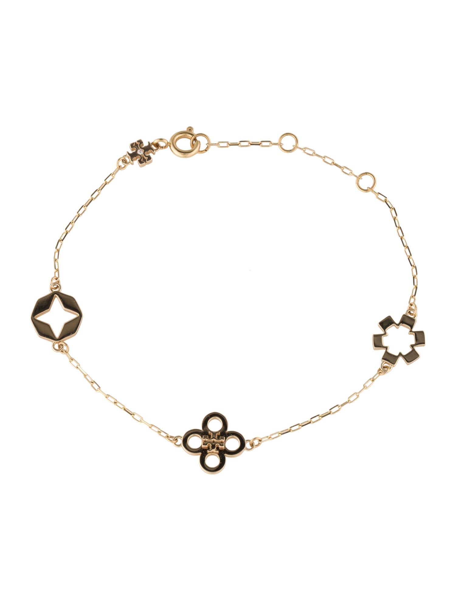 Tory Burch Forget Me Not Station Bracelet