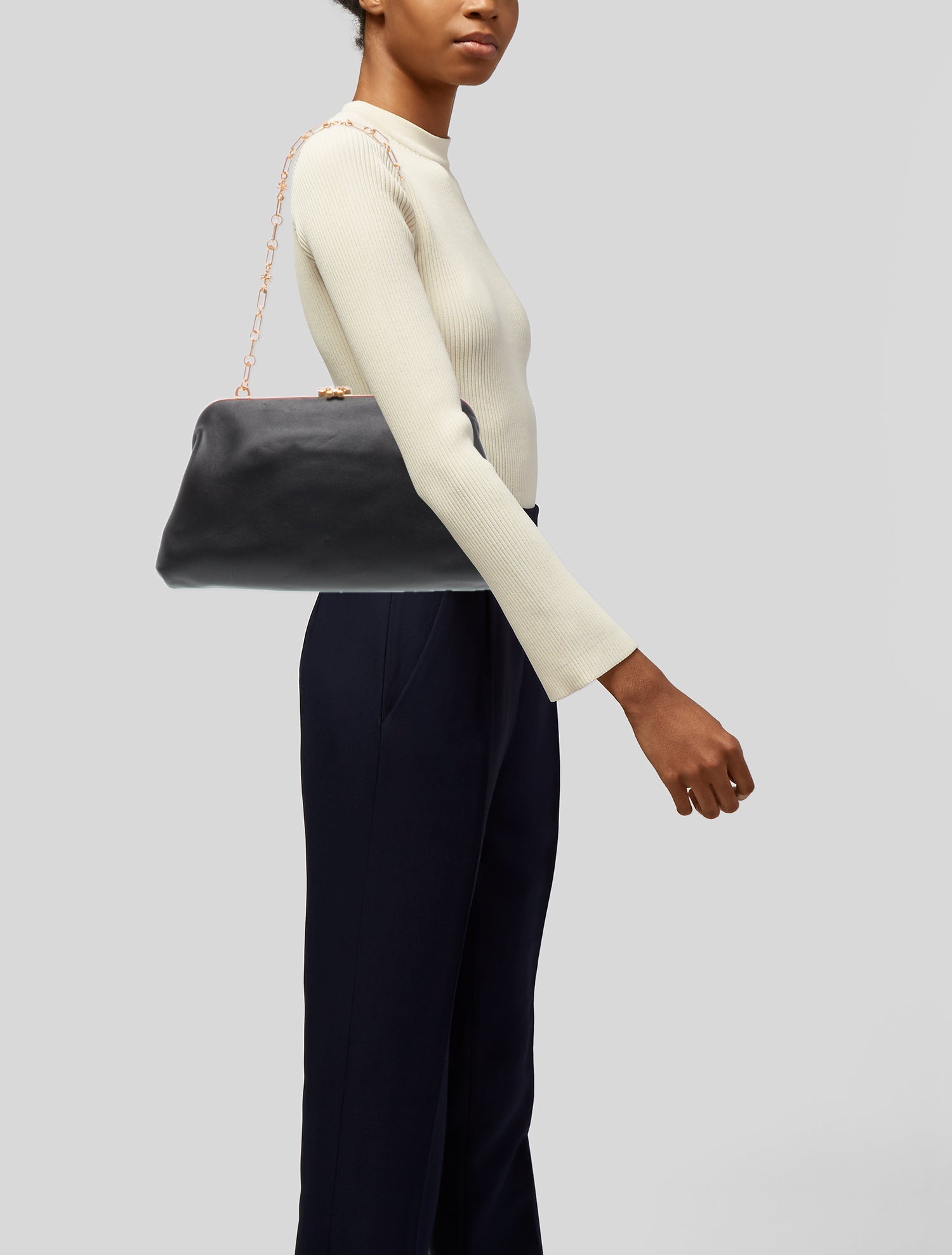 Tory Burch Leather Top Handle Bag