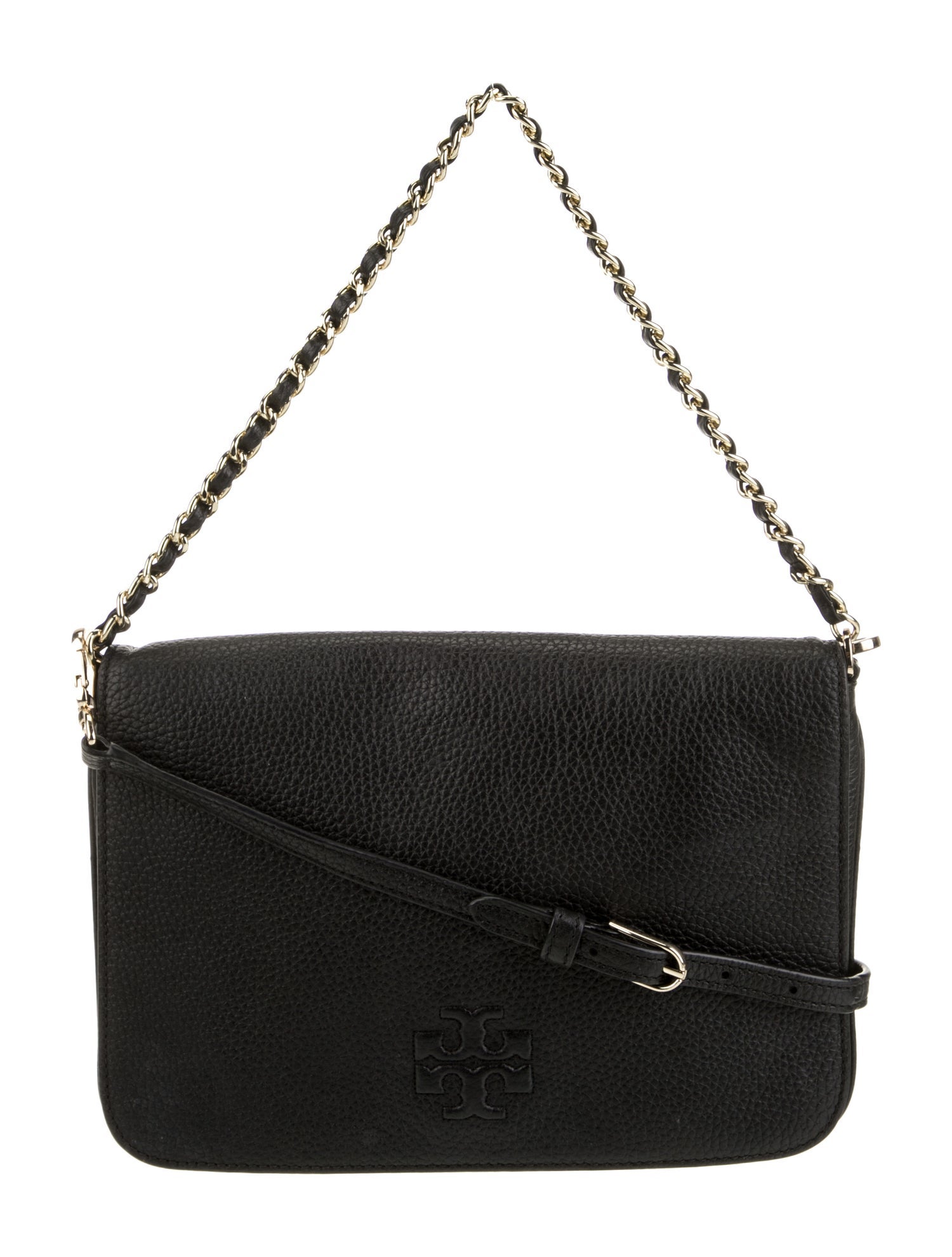 Tory Burch Leather Messenger Bag