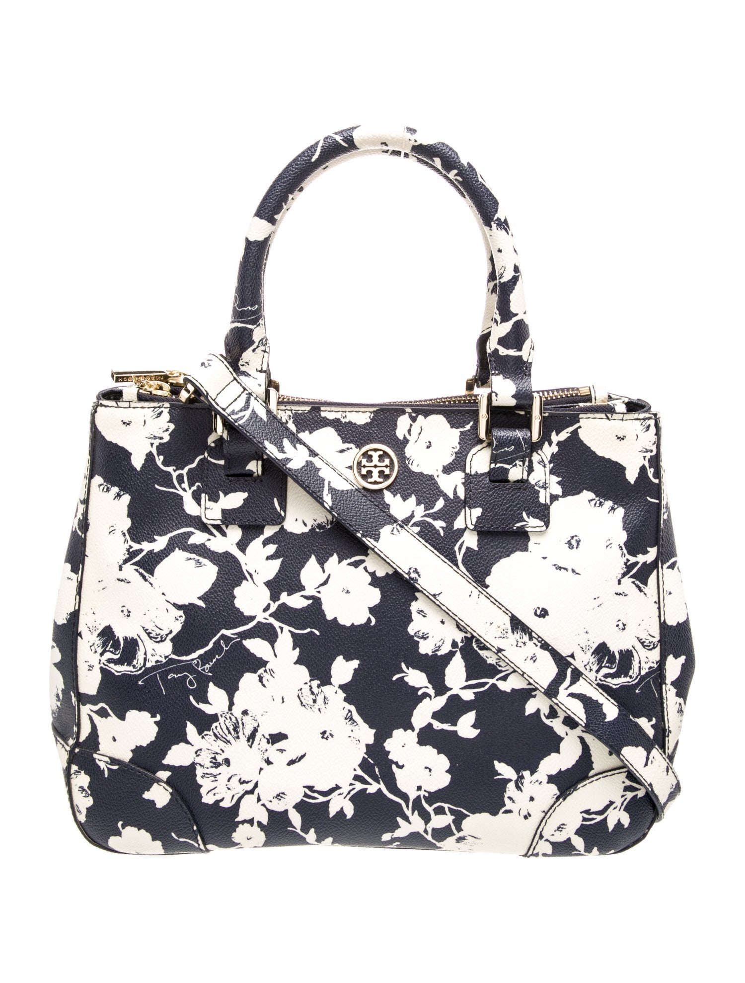 Tory Burch Leather Top Handle Bag