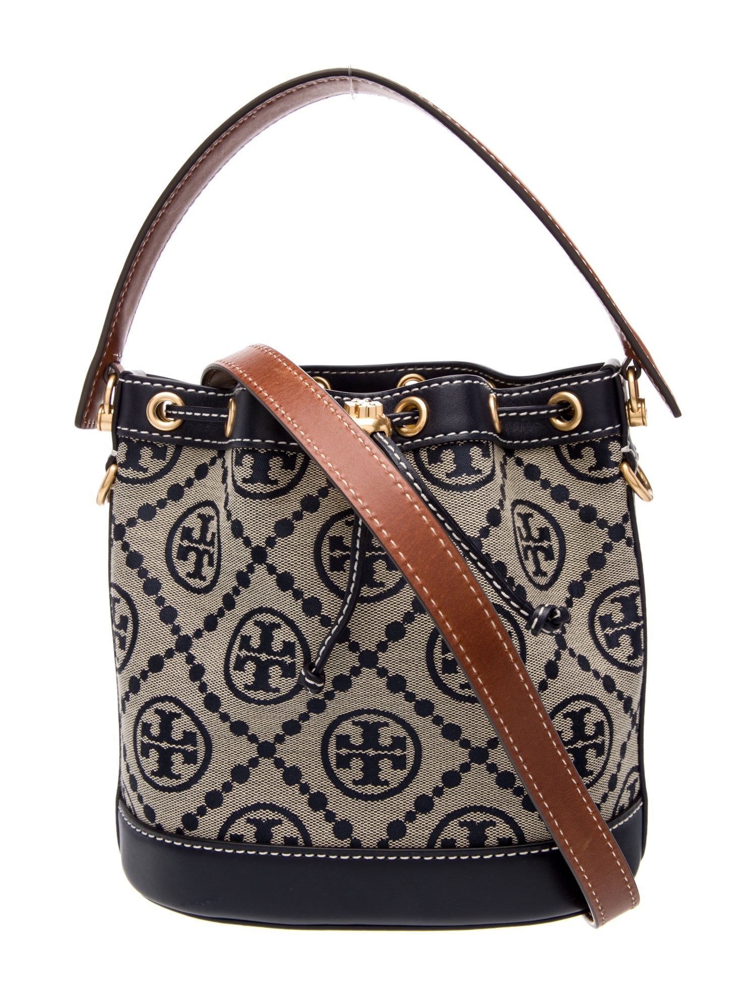 Tory Burch Canvas Bucket Bag