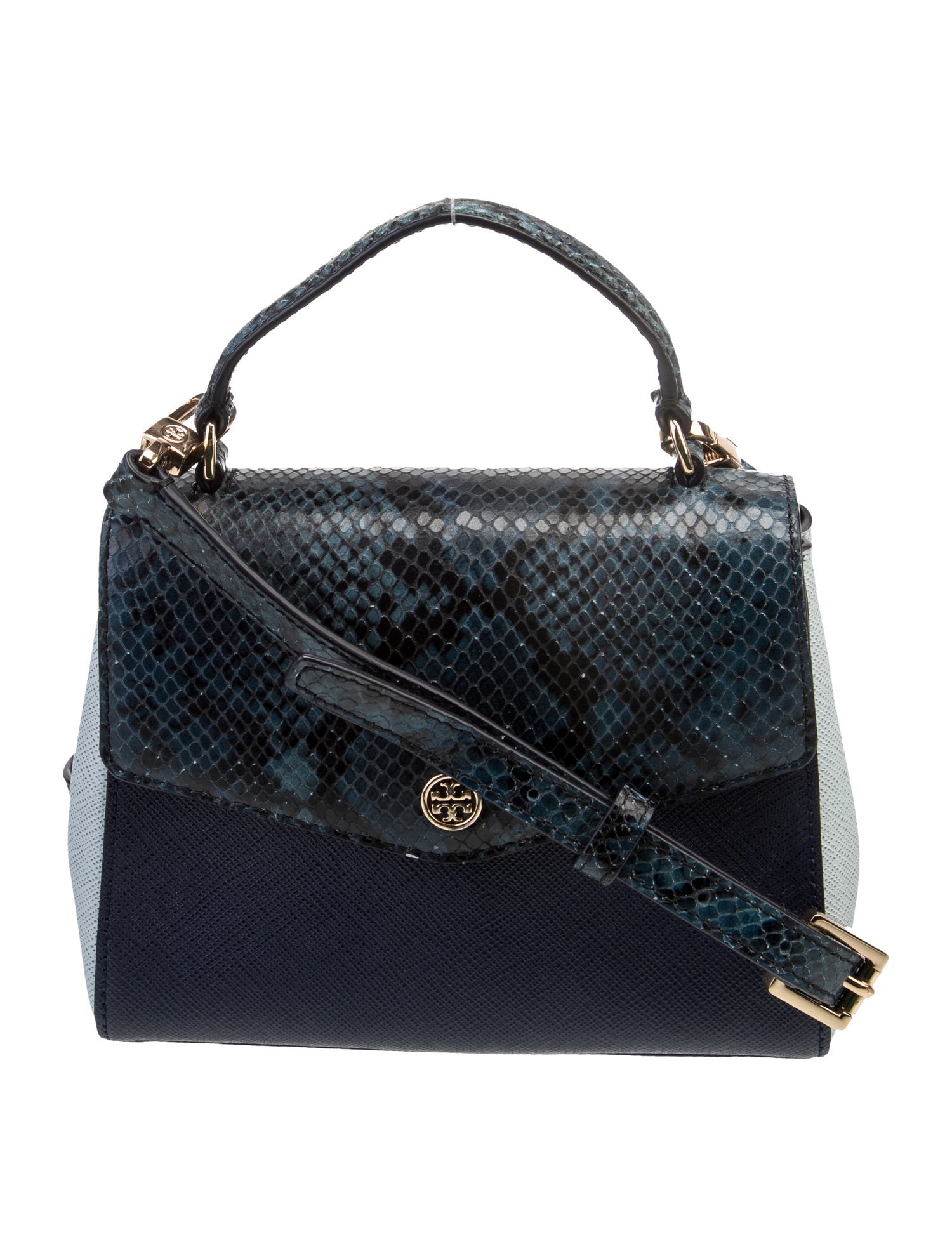 Tory Burch Saffiano Leather Top Handle Bag
