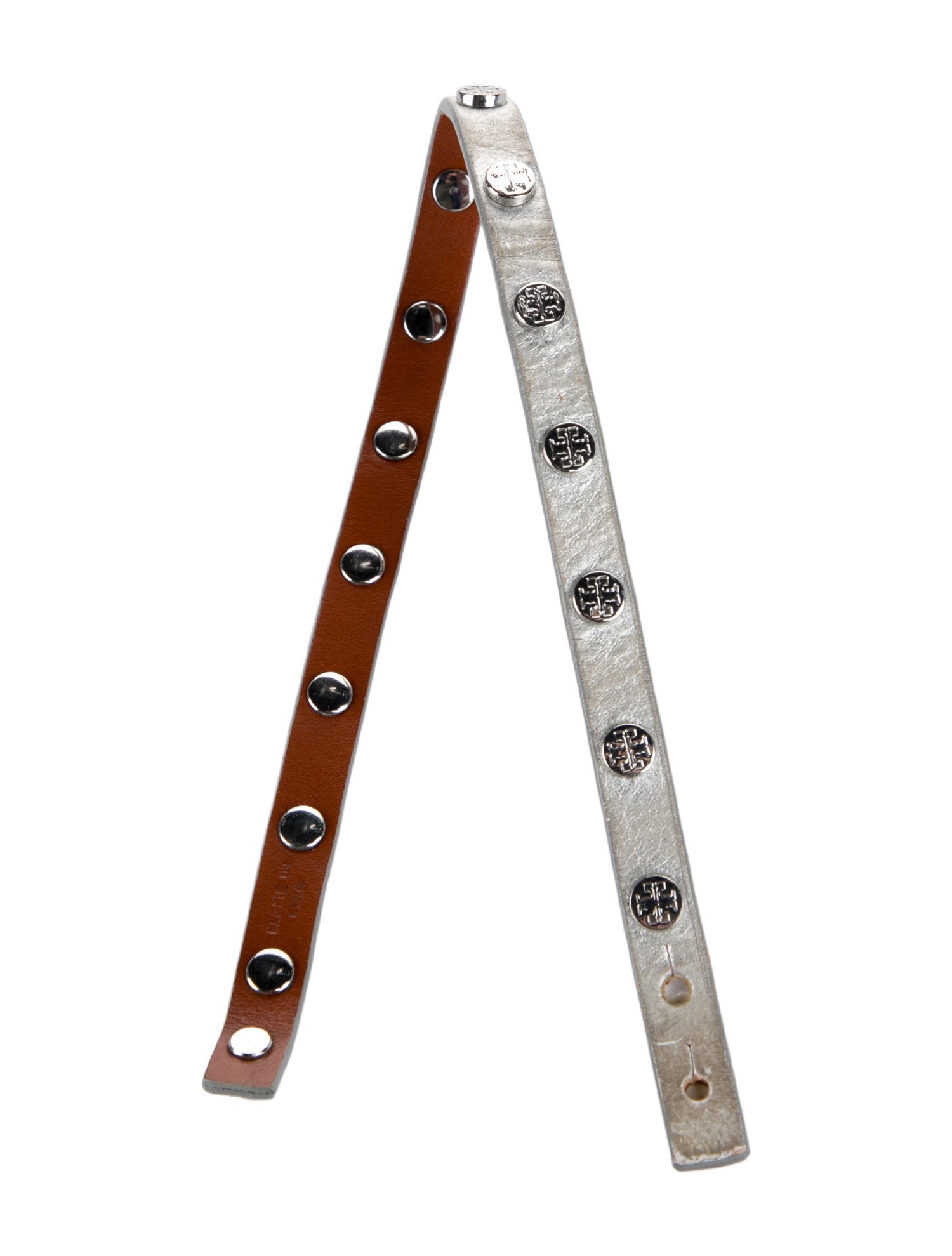 Tory Burch Leather Studded Bag Strap