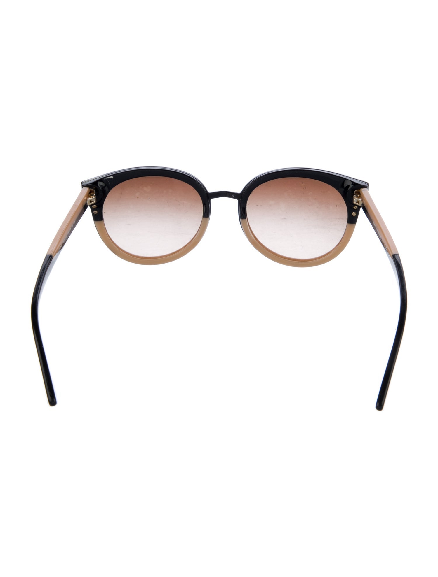 Tory Burch Round Gradient Sunglasses