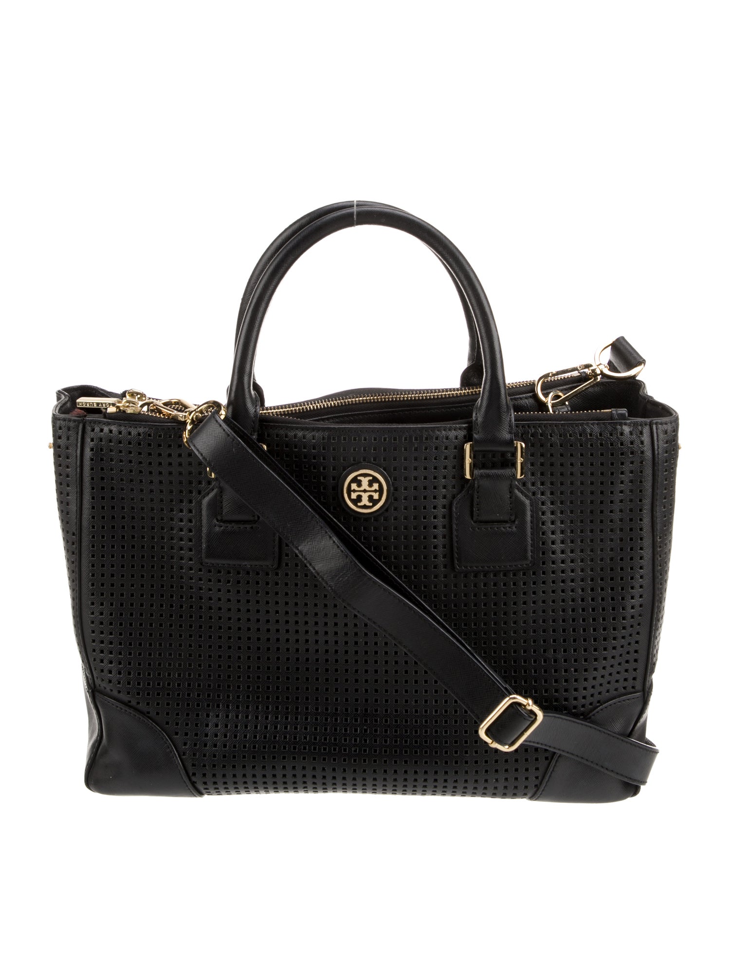 Tory Burch Leather Bucket Bag