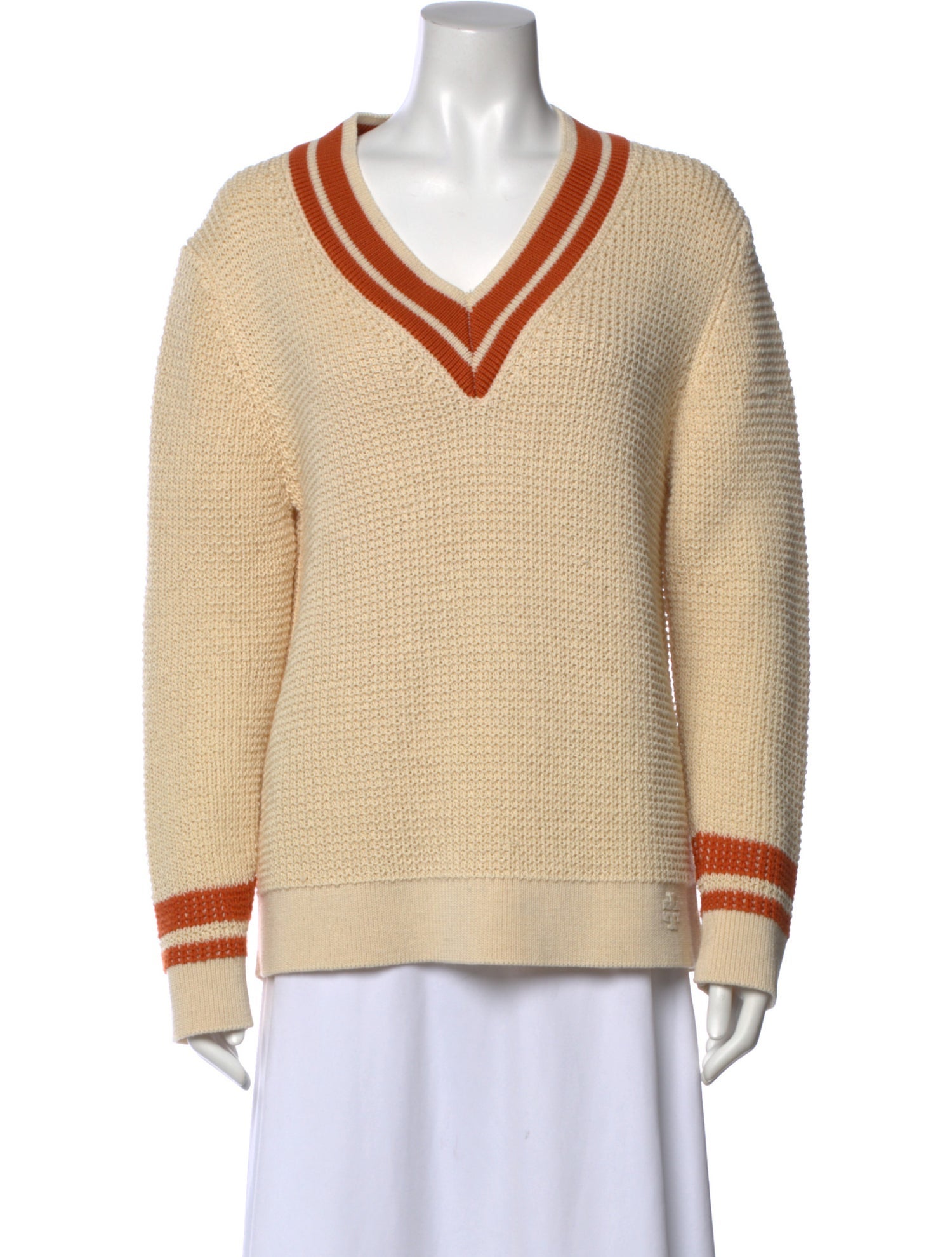 Tory Burch Wool Striped Sweater
