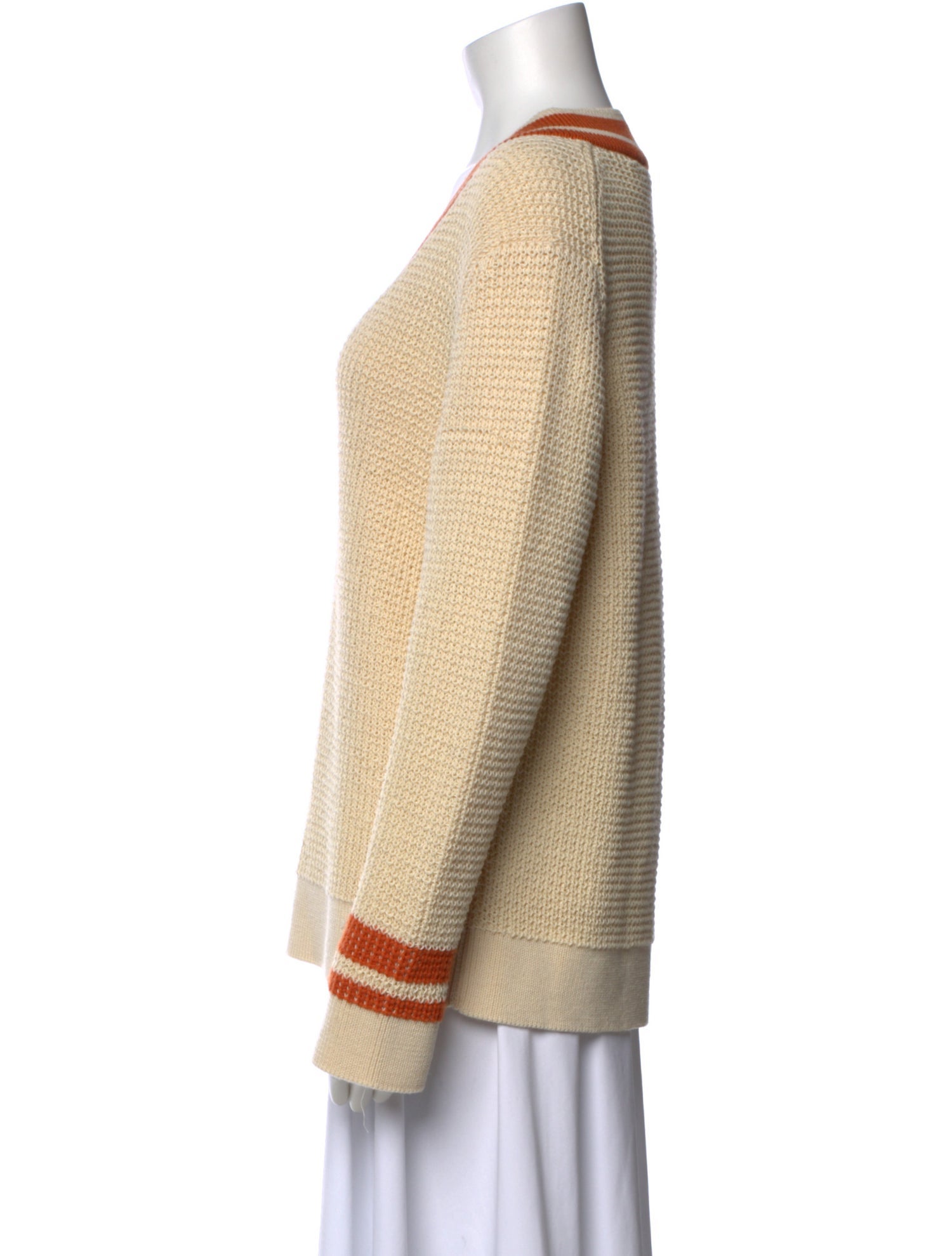 Tory Burch Wool Striped Sweater