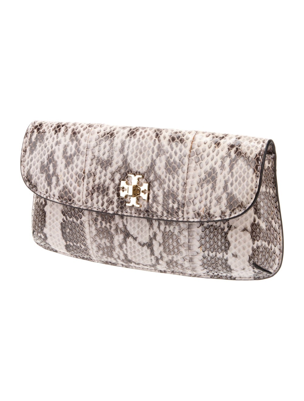 Tory Burch Python Clutch w/ Tags - image 3