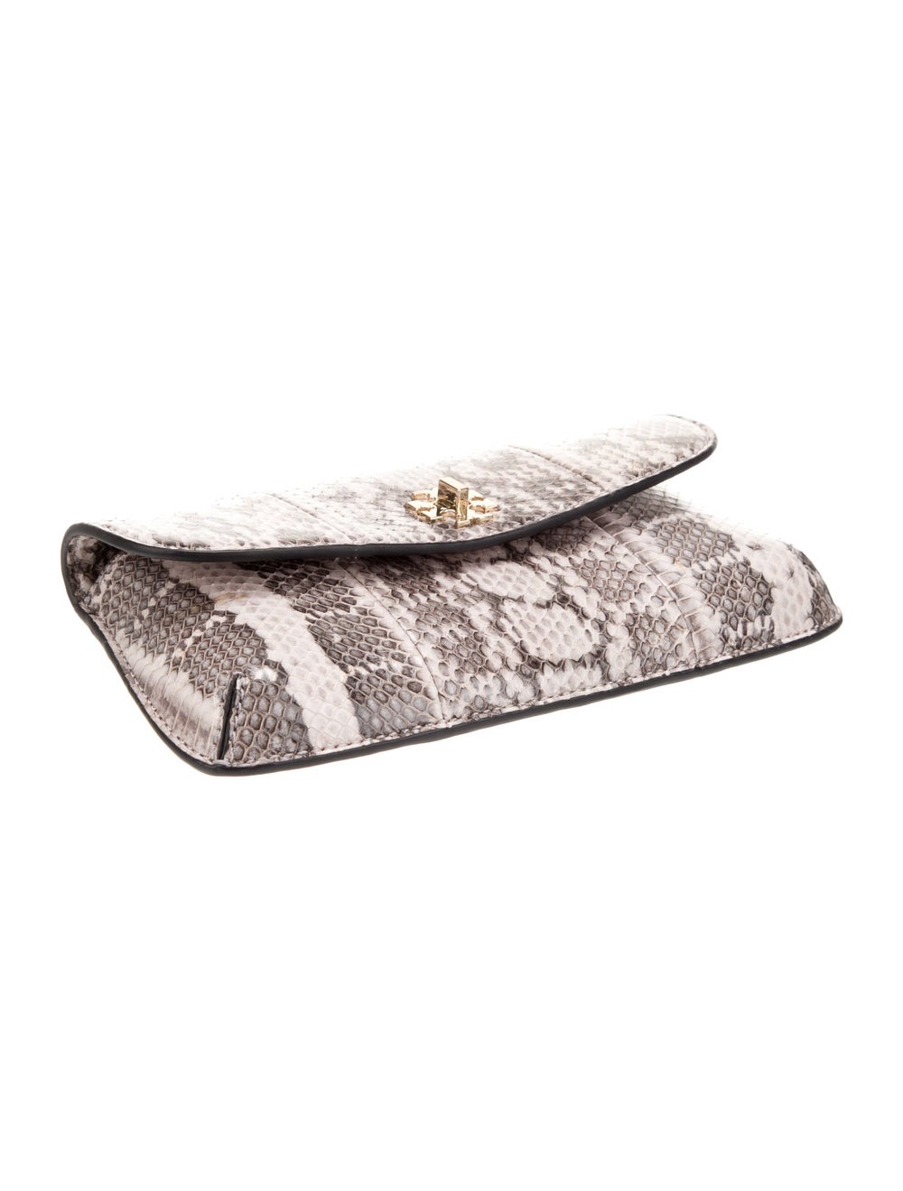 Tory Burch Python Clutch w/ Tags - image 5