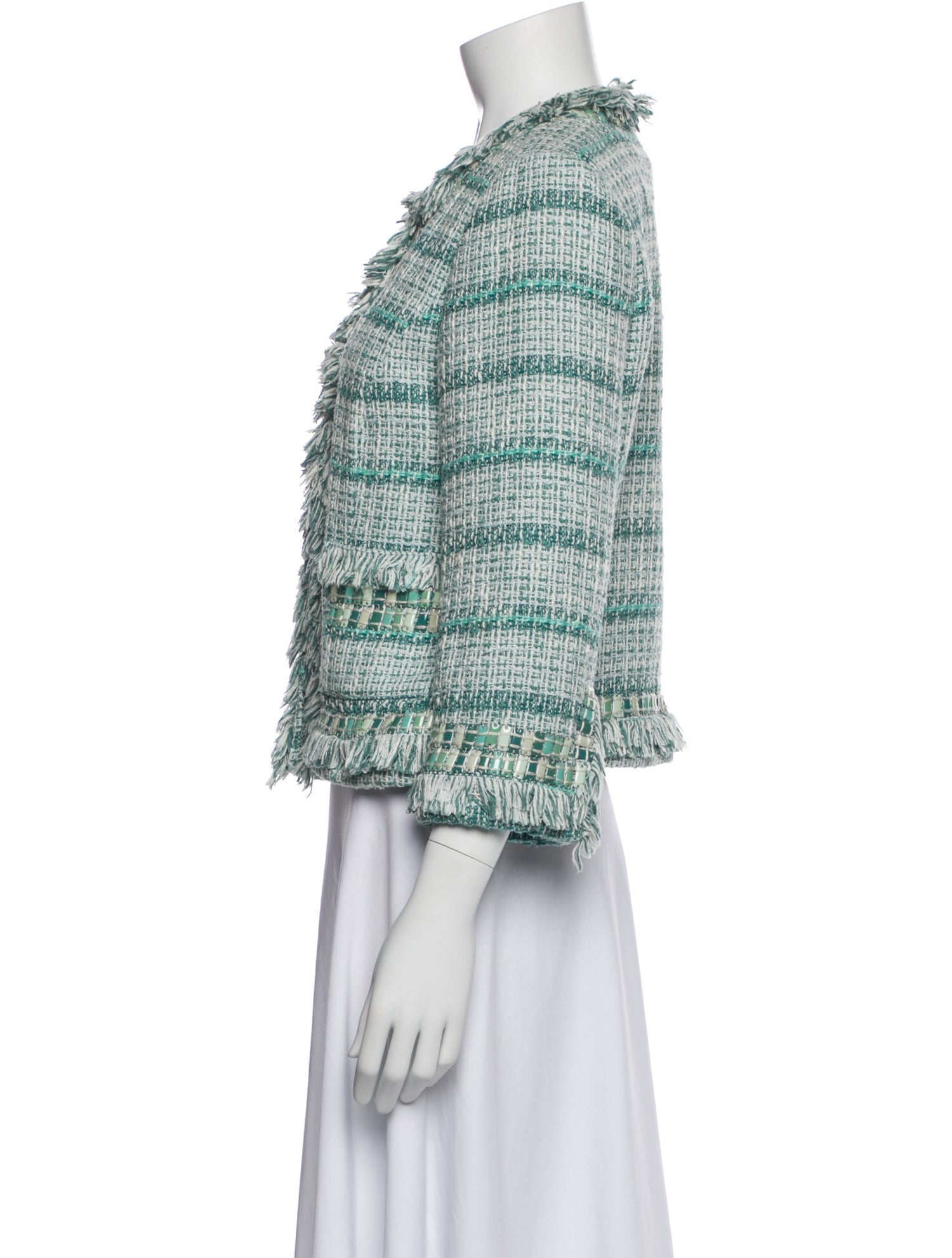 Tory Burch Tweed Pattern Evening Jacket