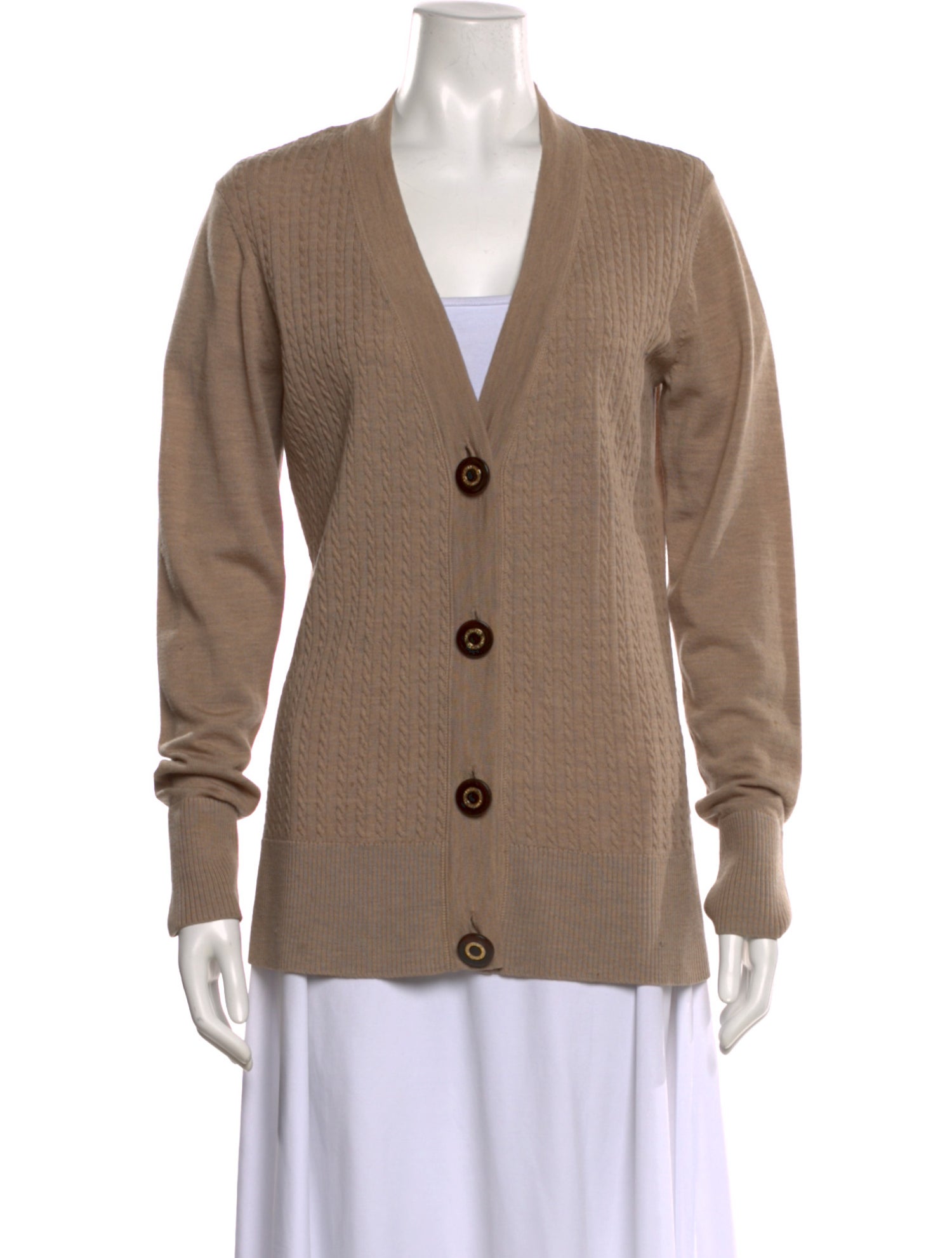 Tory Burch Wool V-Neck Sweater