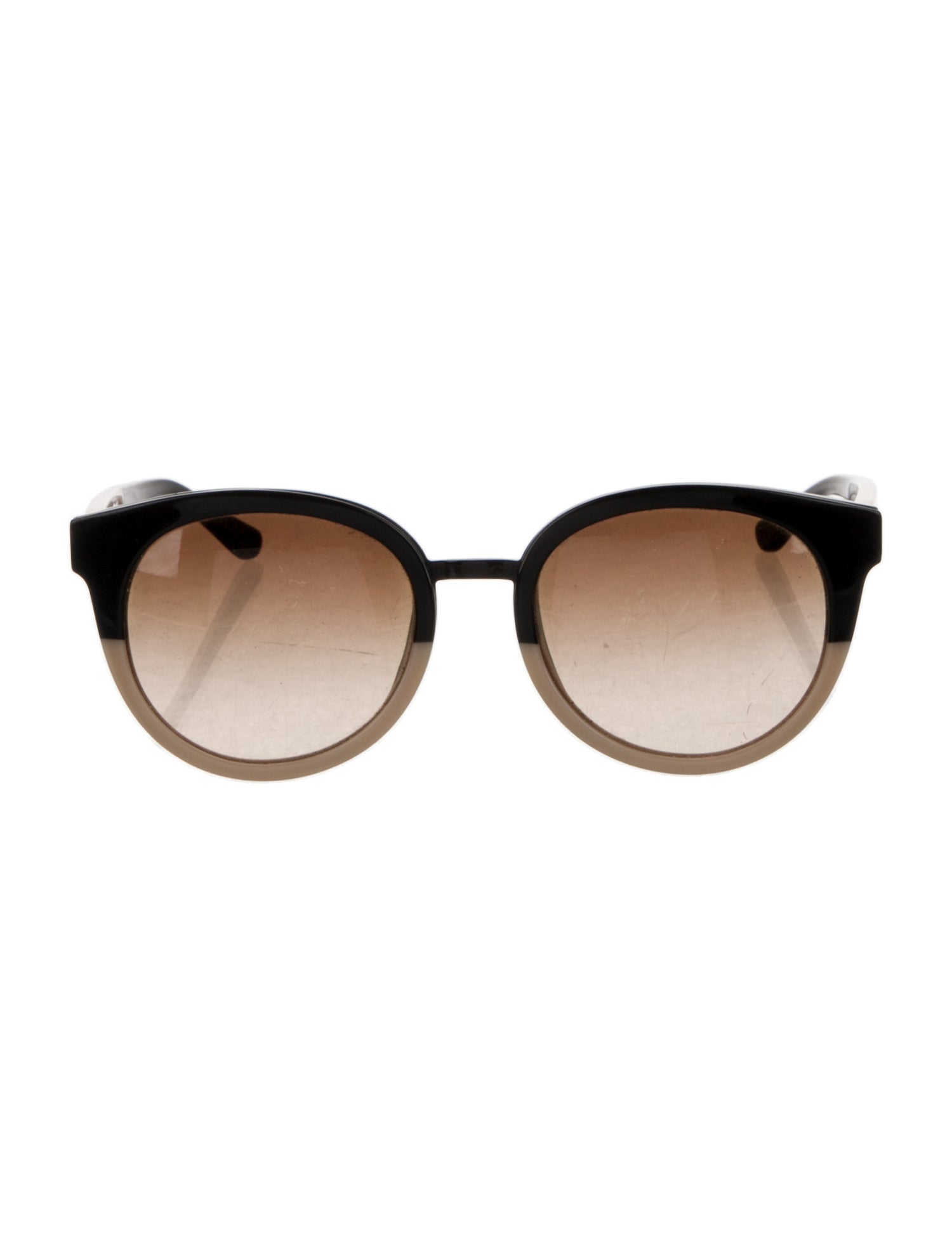 Tory Burch Round Gradient Sunglasses