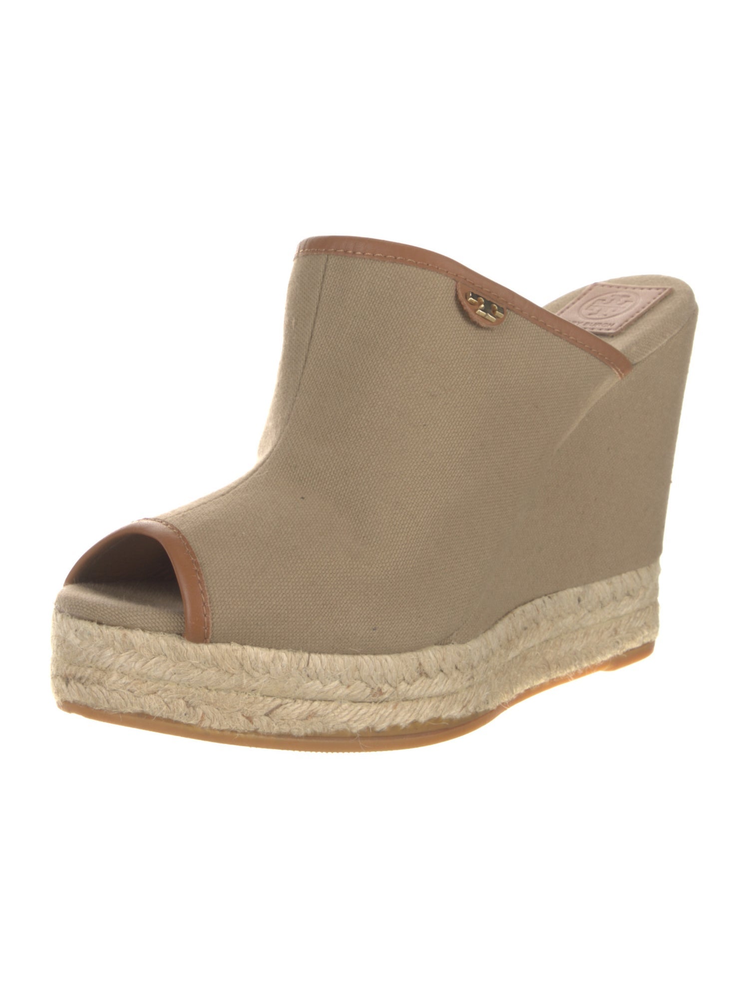 Tory Burch Canvas Mules