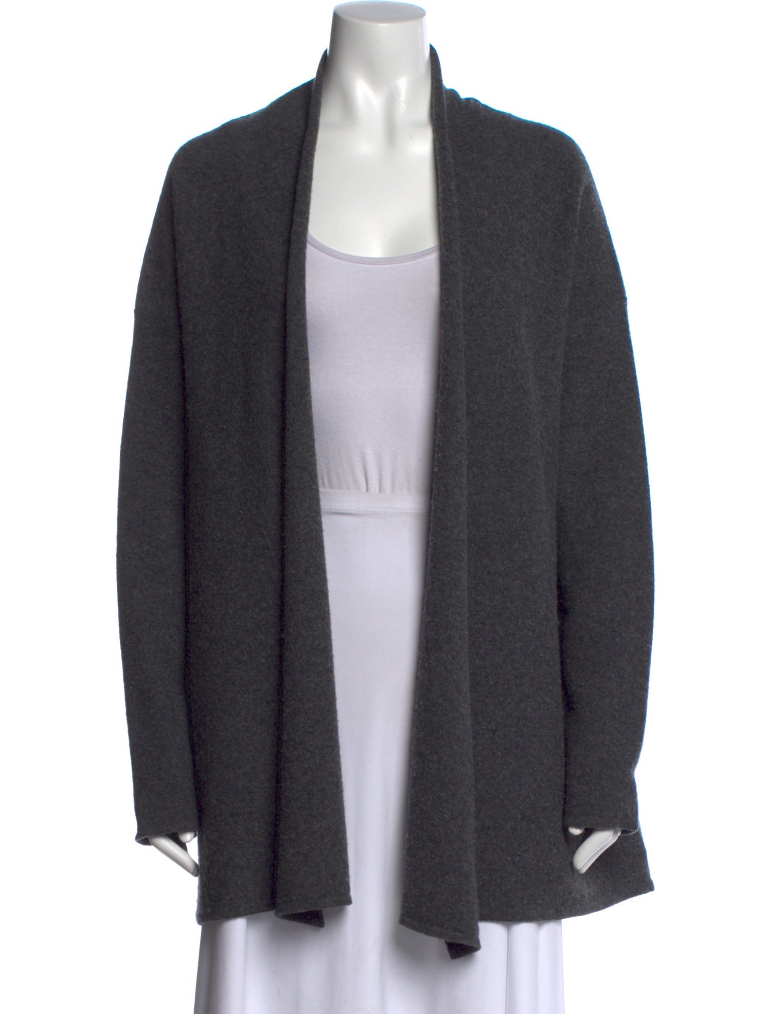 Tory Burch Merino Wool Open Front Sweater