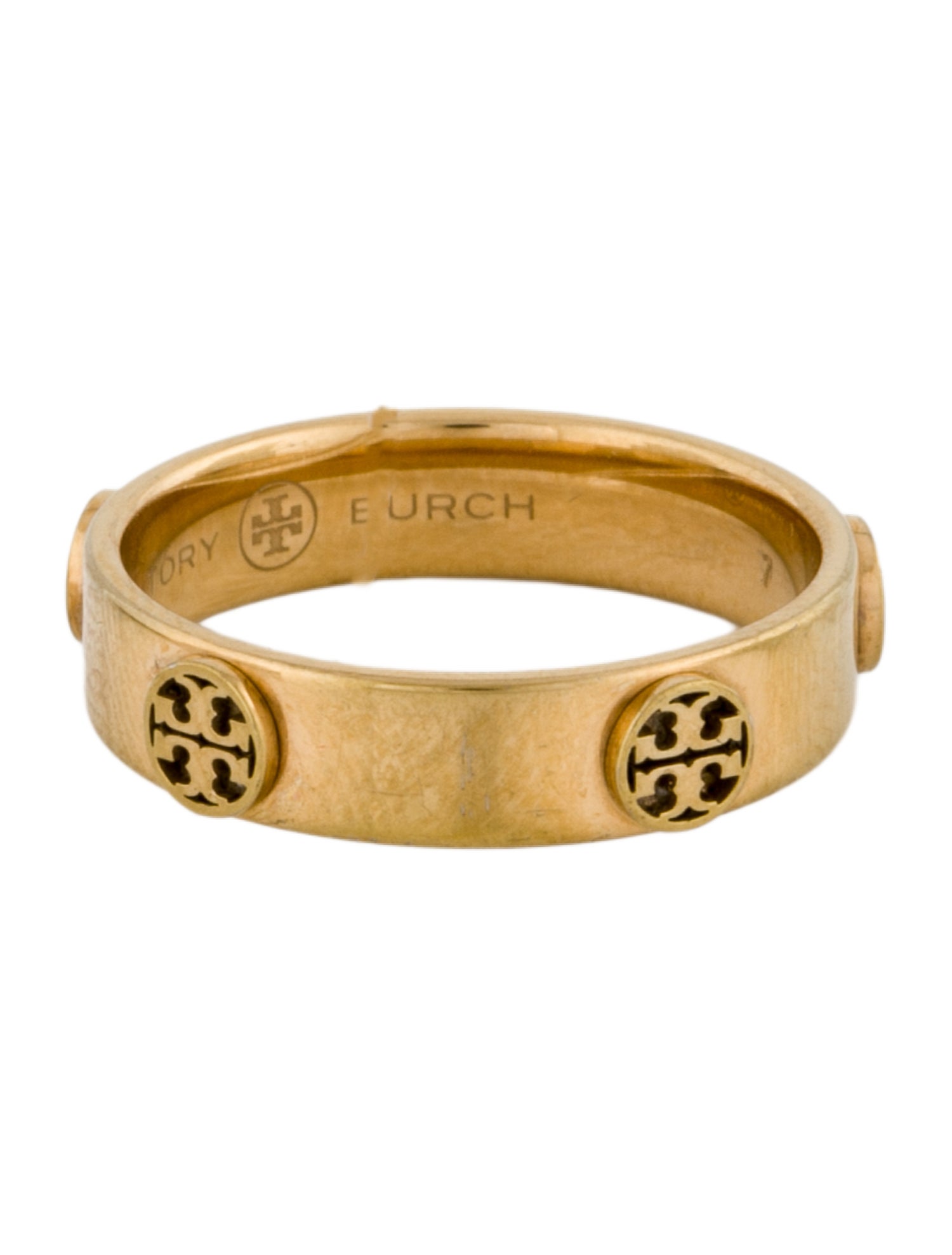 Tory Burch Icon Band Ring
