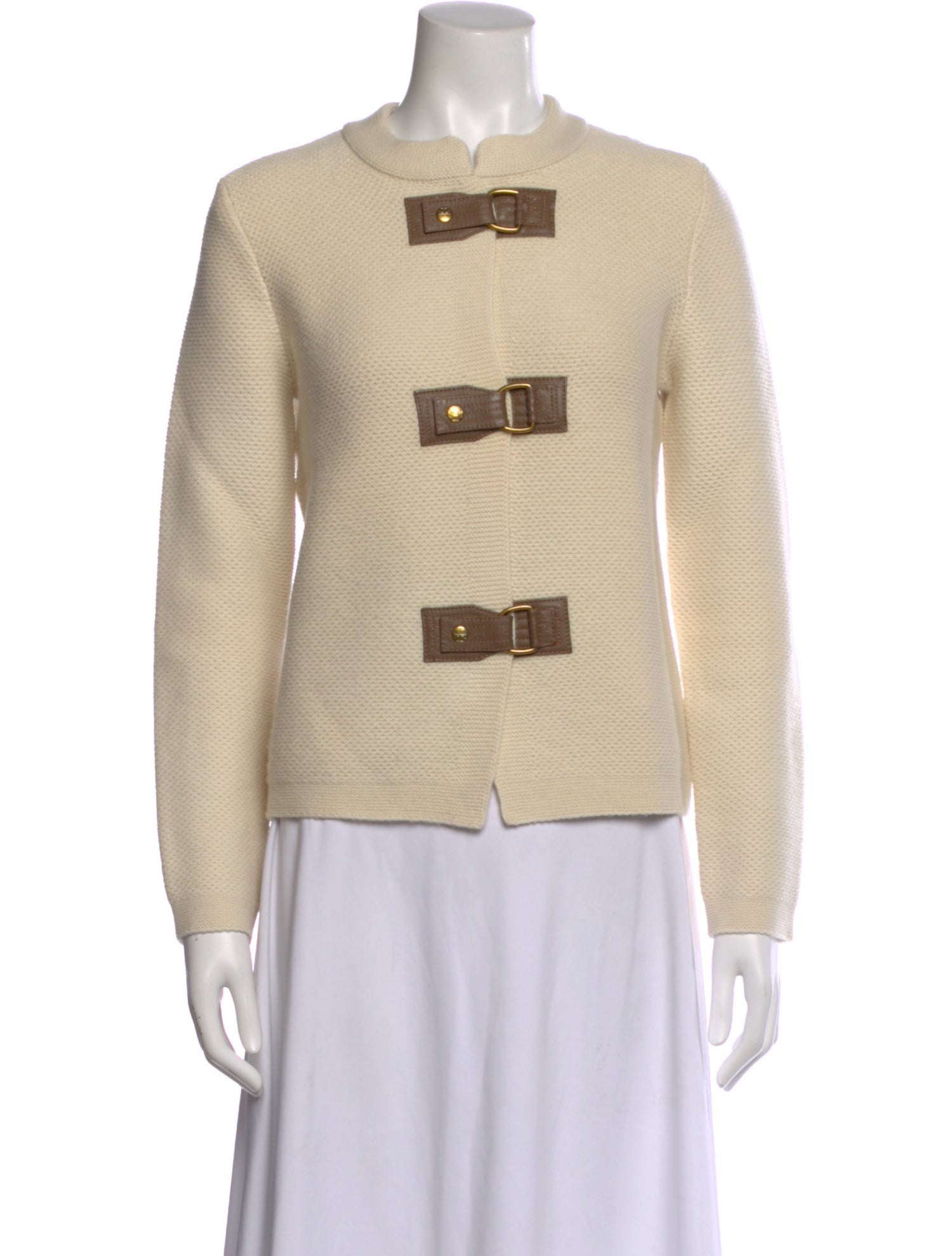 Tory Burch Merino Wool Crew Neck Sweater
